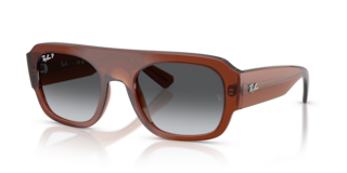 Occhiali da Sole Ray-Ban RB2218 Transparent Brown Originali Unisex