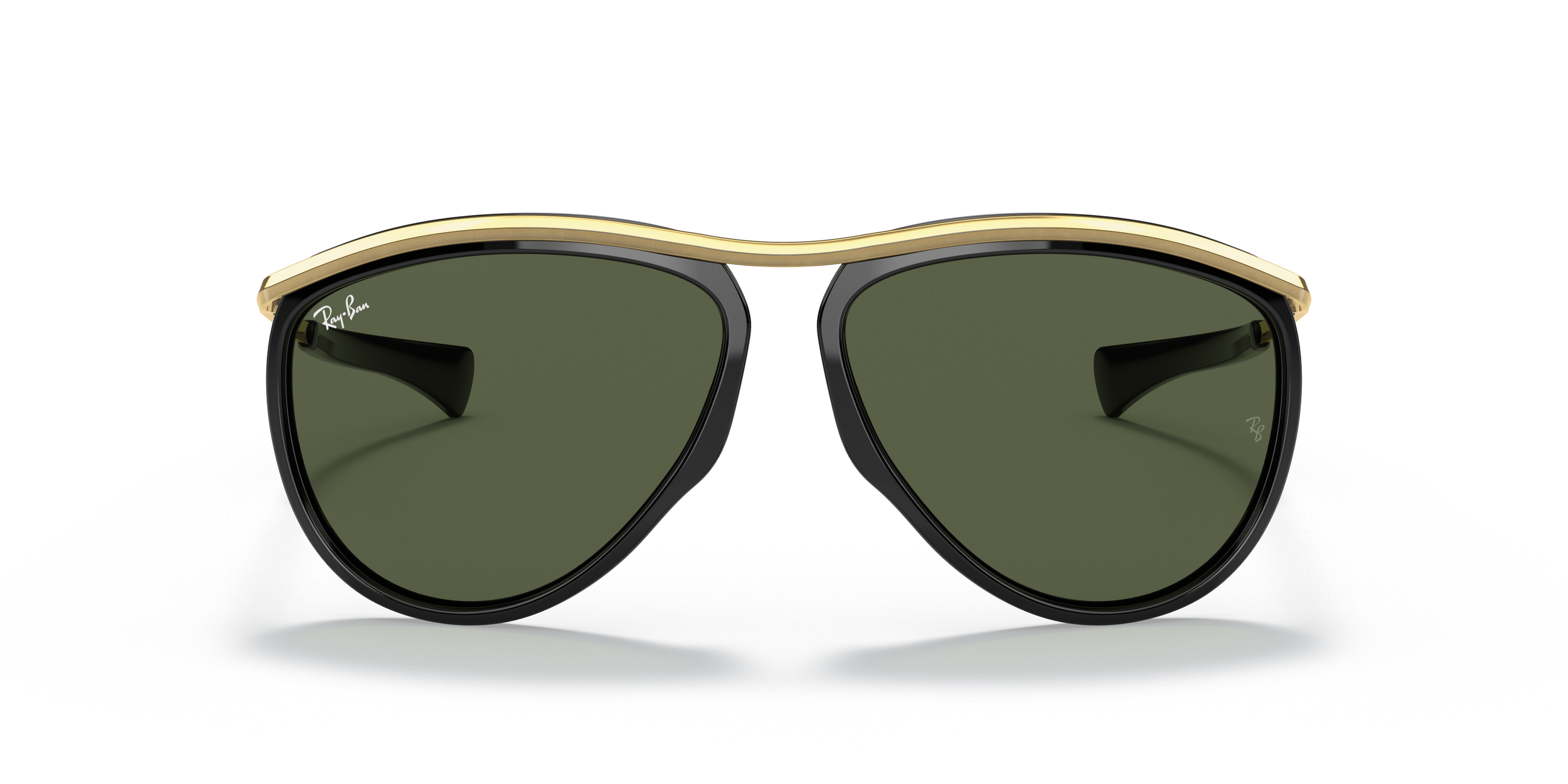 Occhiali da Sole Ray-Ban Olympian Aviator Neri 0RB2219 - Unisex