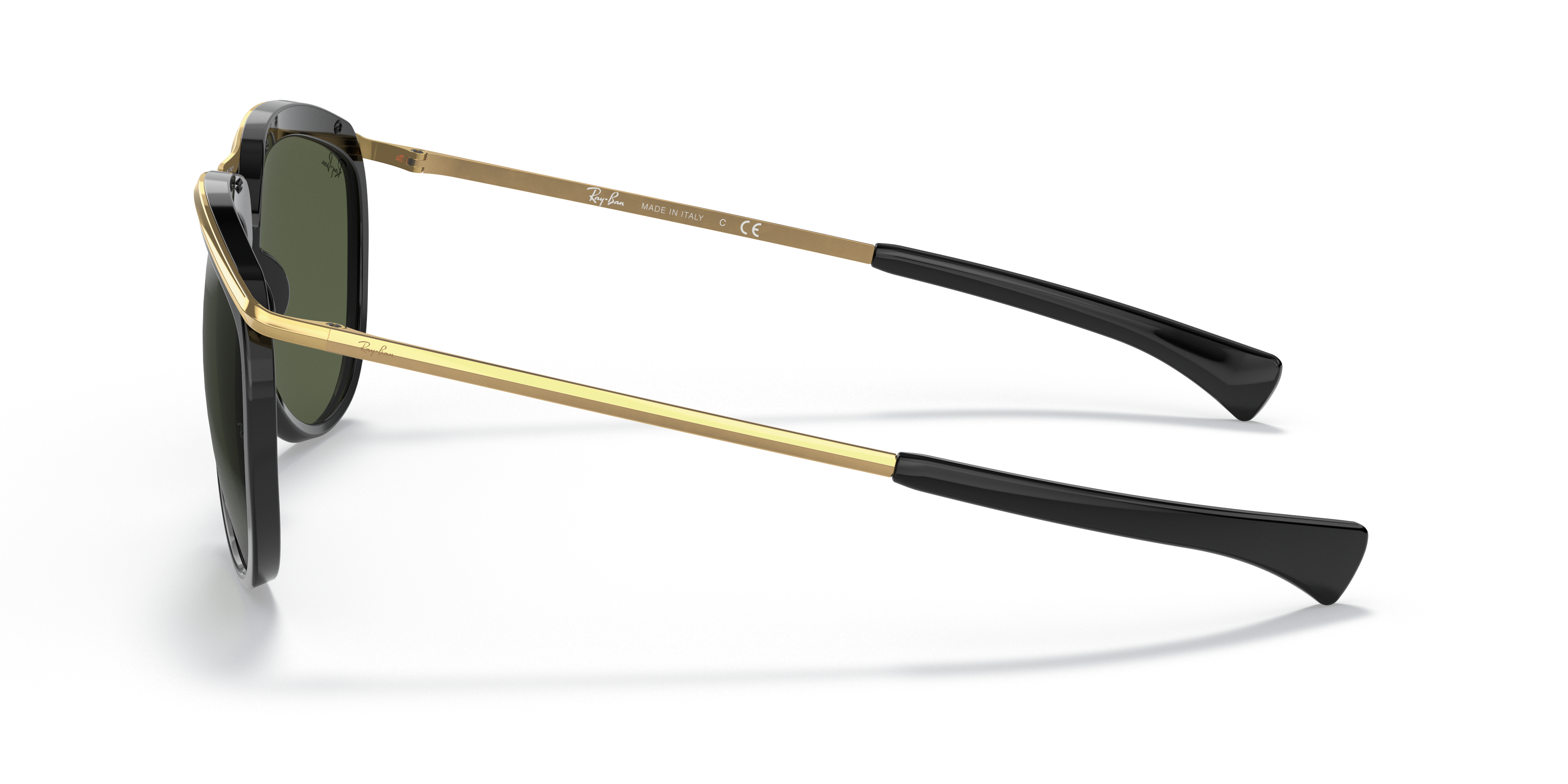 Occhiali da Sole Ray-Ban Olympian Aviator Neri 0RB2219 - Unisex