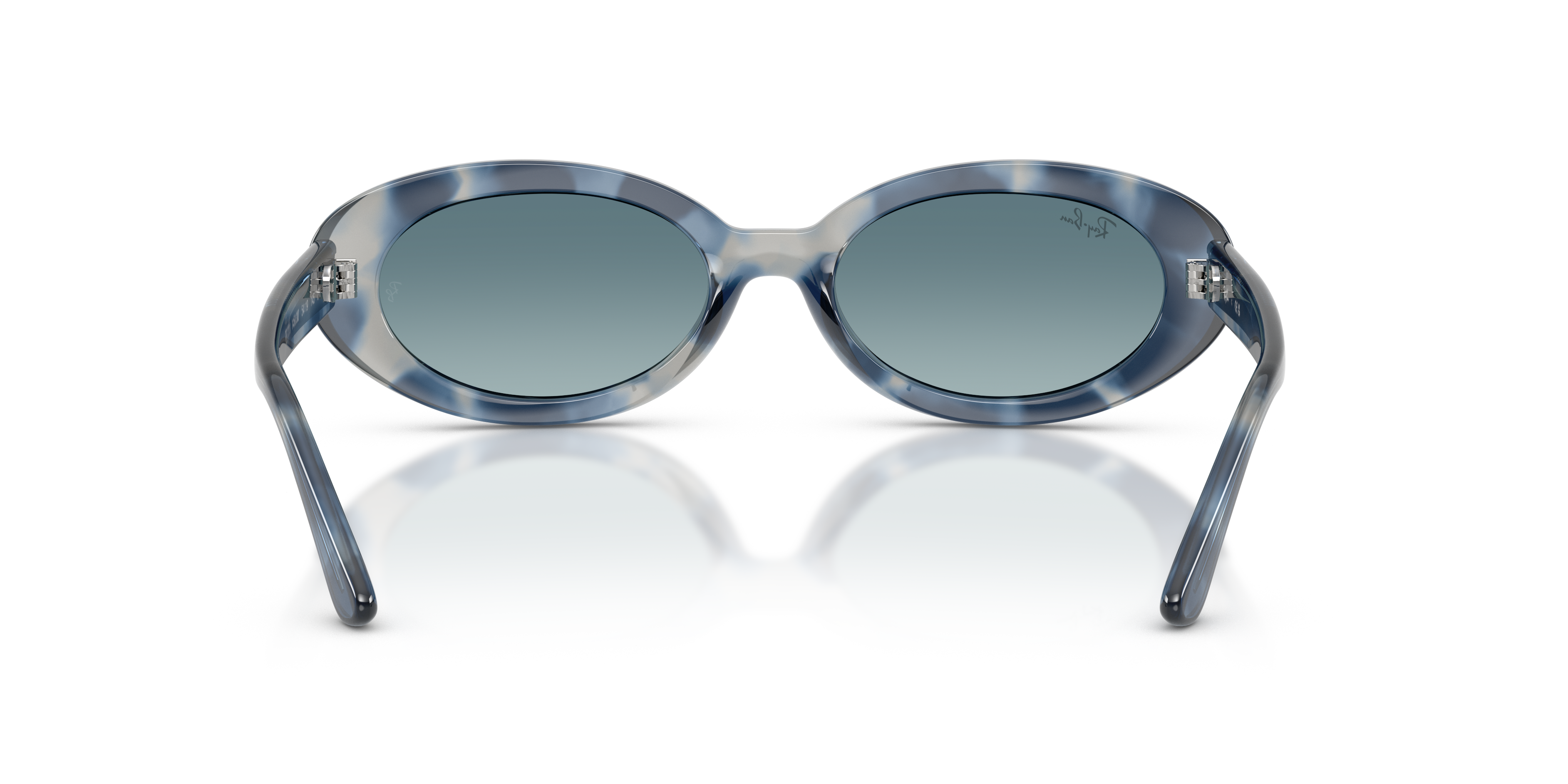 WOMEN'S SUNGLASSES RAY-BAN RB 2299 LADY BURBANK 6659G4 GREEN CALIBER 55 