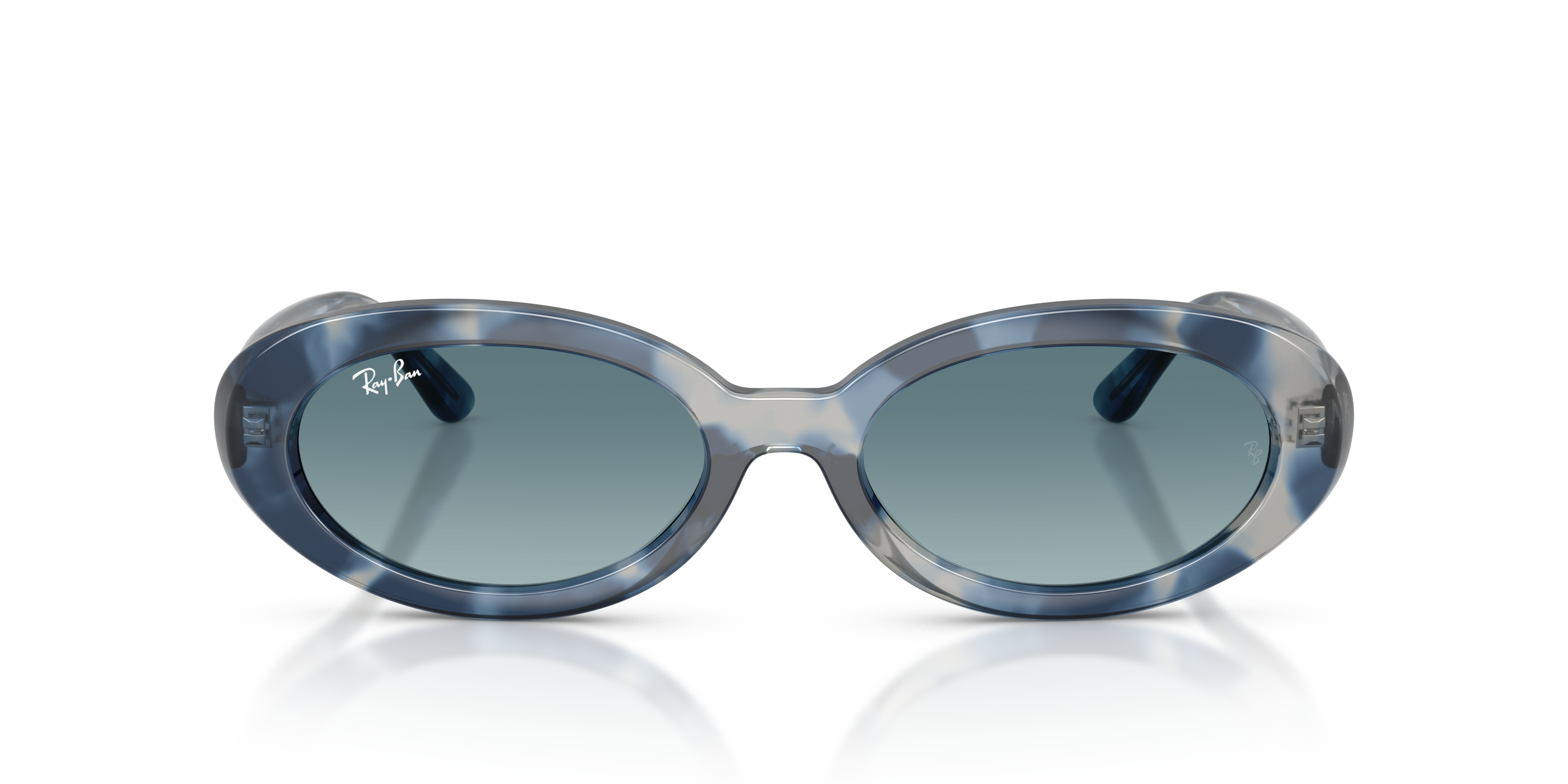 WOMEN'S SUNGLASSES RAY-BAN RB 2299 LADY BURBANK 6659G4 GREEN CALIBER 55 