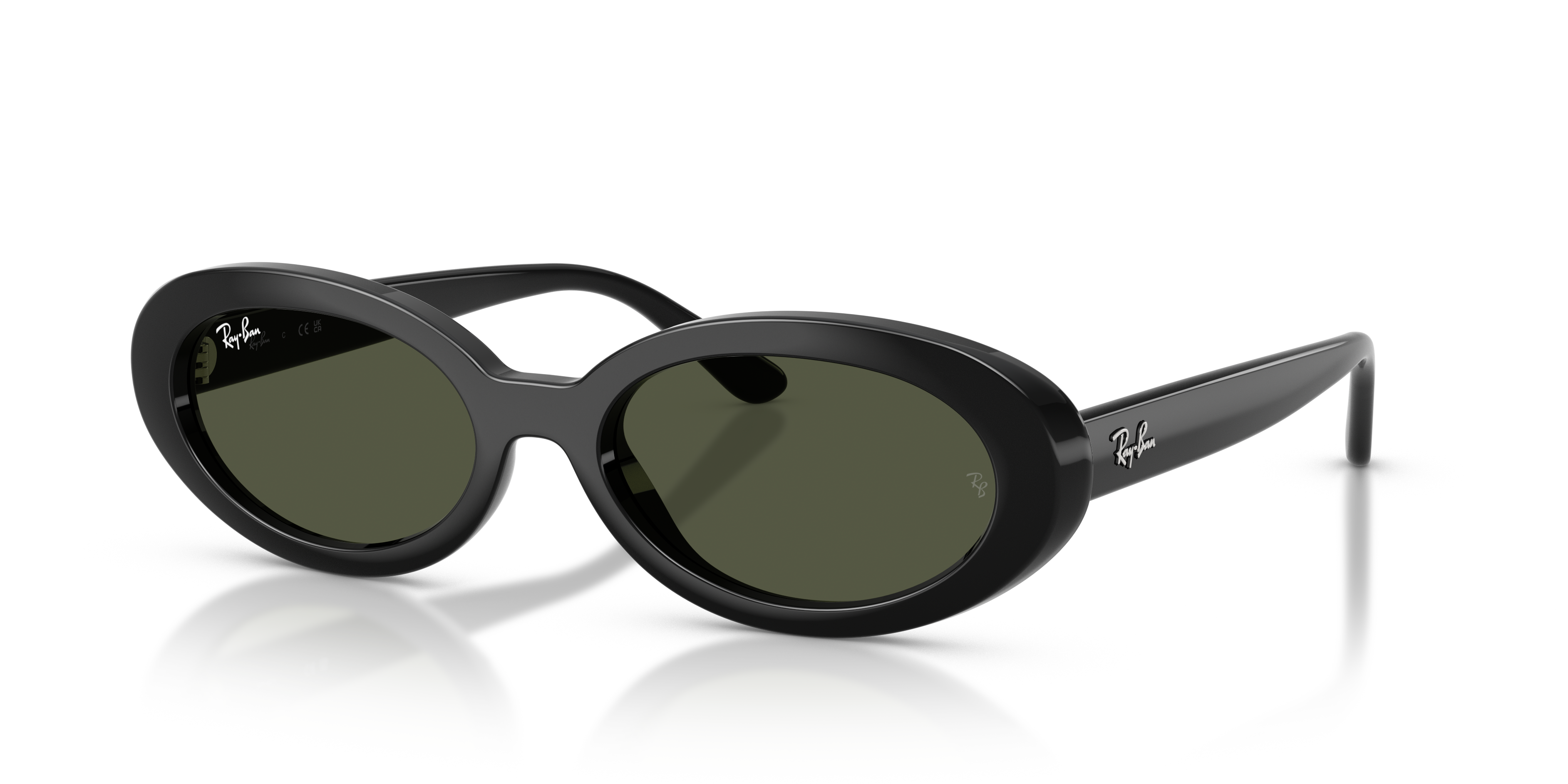 WOMEN'S SUNGLASSES RAY-BAN RB 2299 LADY BURBANK 6659G4 GREEN CALIBER 55 