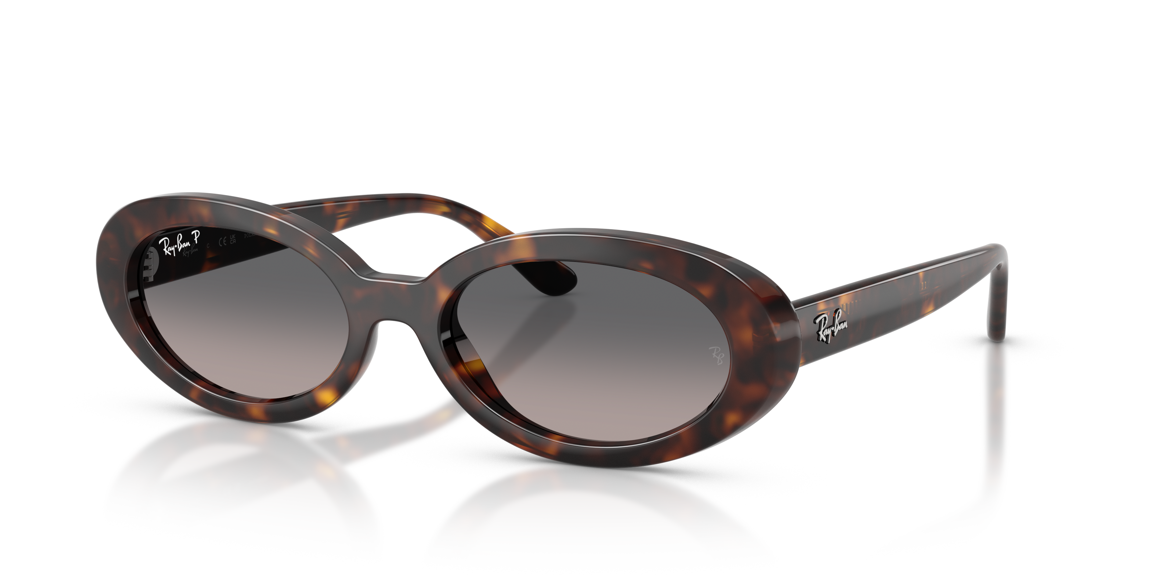 WOMEN'S SUNGLASSES RAY-BAN RB 2299 LADY BURBANK 6659G4 GREEN CALIBER 55 