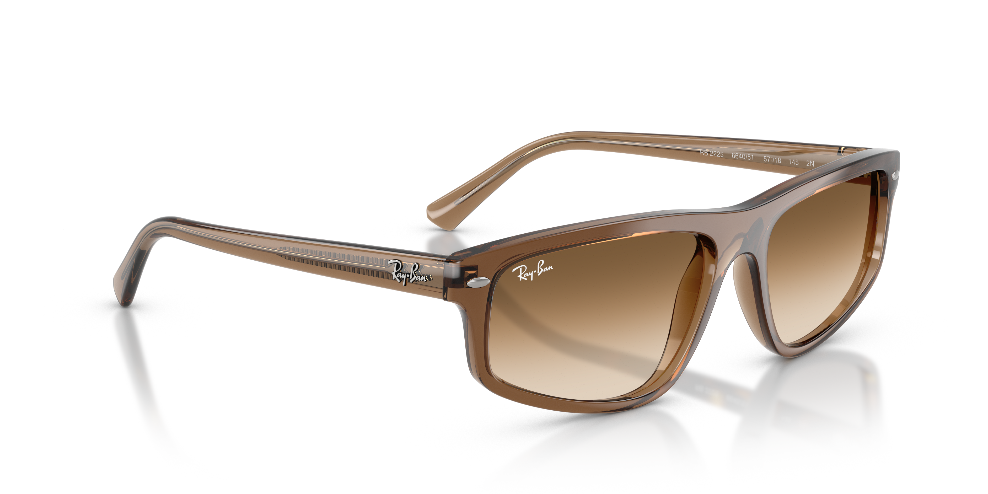 Occhiali da Sole Ray-Ban RB2225 Marrone Trasparente Unisex | Originali