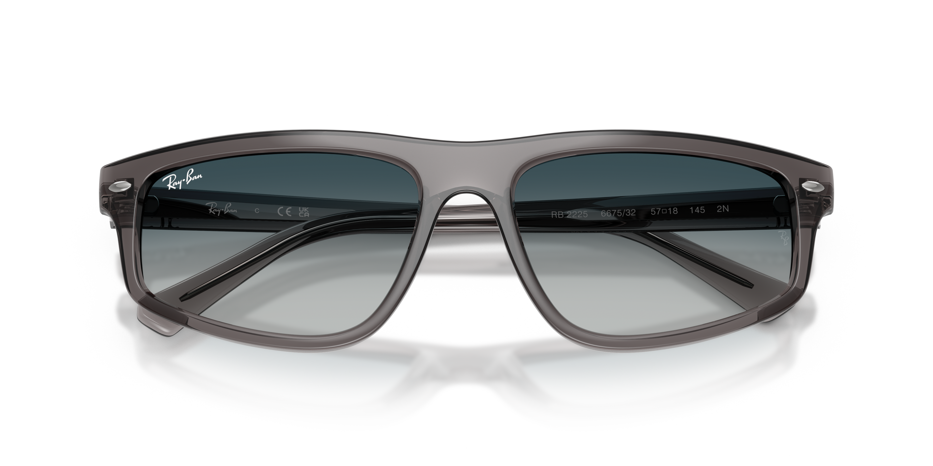 Occhiali da Sole Ray-Ban RB2225 Marrone Trasparente Unisex | Originali