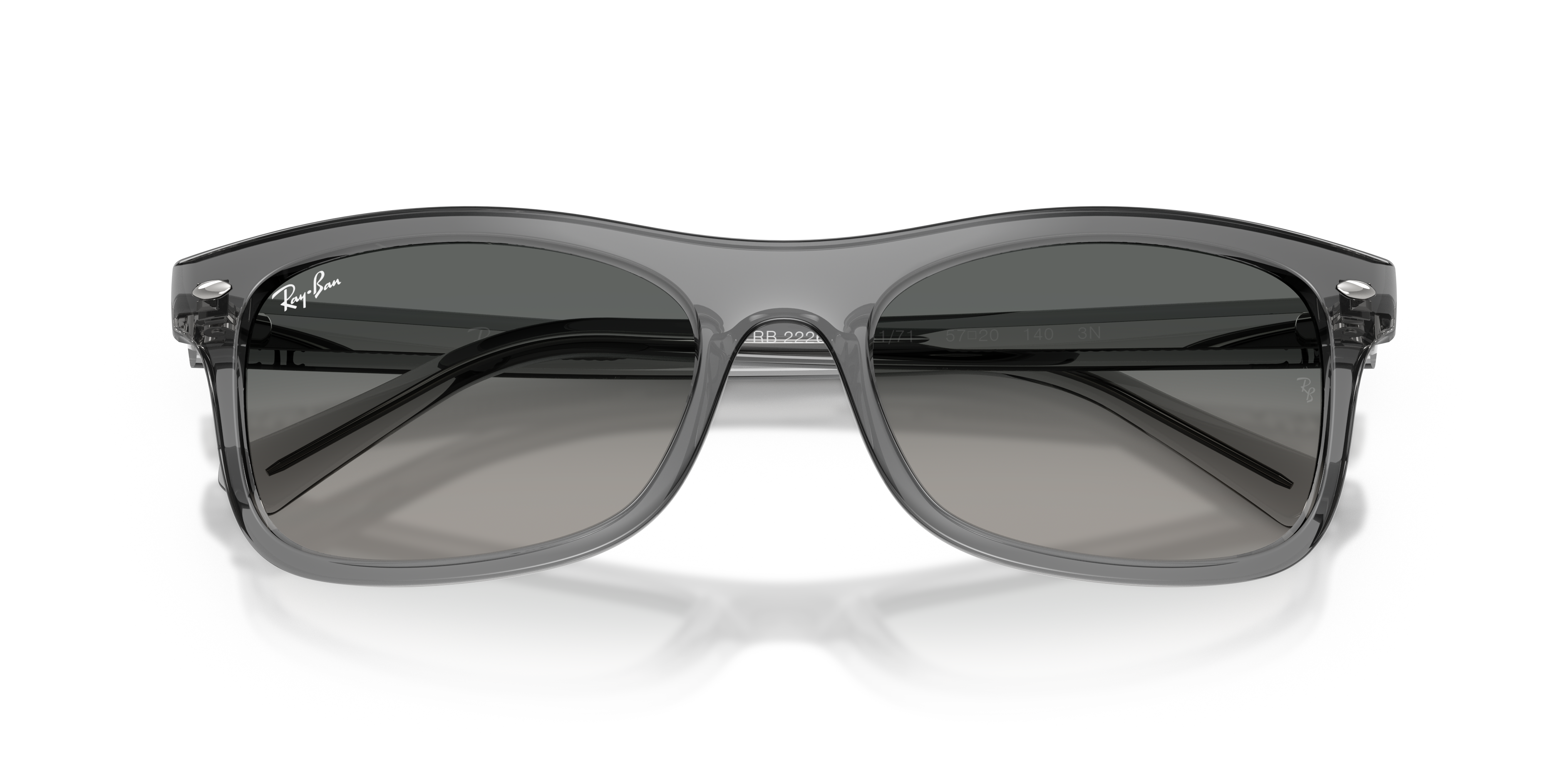 Occhiali da Sole Ray-Ban RB2226 Marrone Trasparente - Originali Unisex
