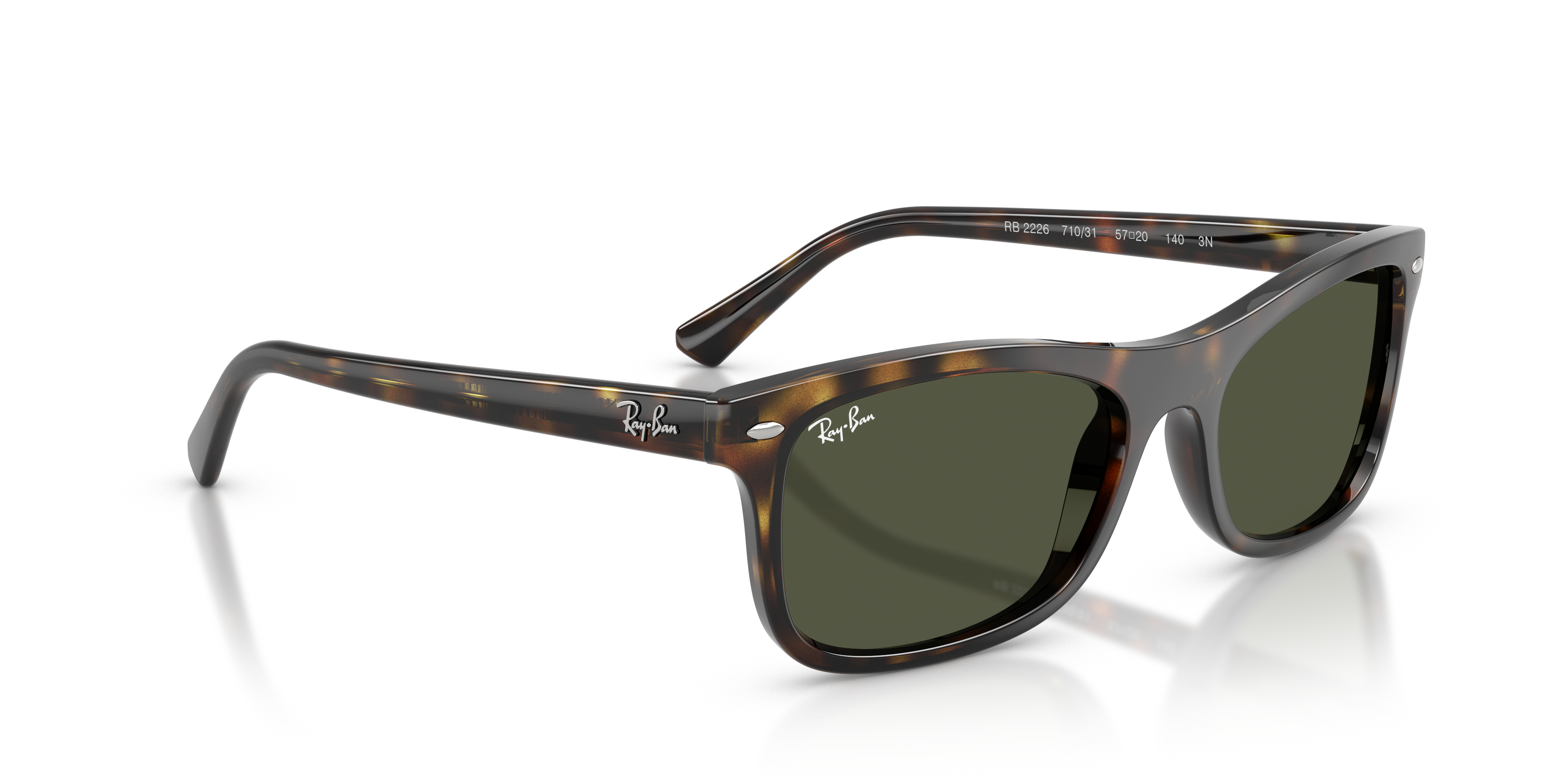 Occhiali da Sole Ray-Ban RB2226 Marrone Trasparente - Originali Unisex