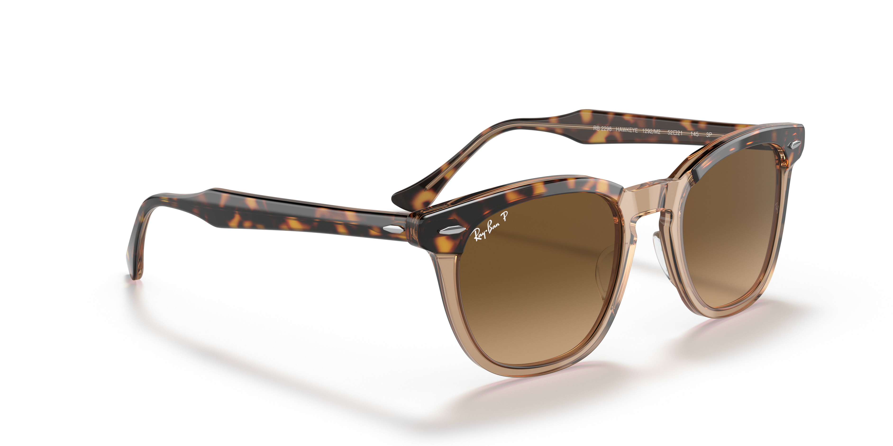 Occhiali da Sole Ray-Ban Hawkeye Grey On Transparent | Originali