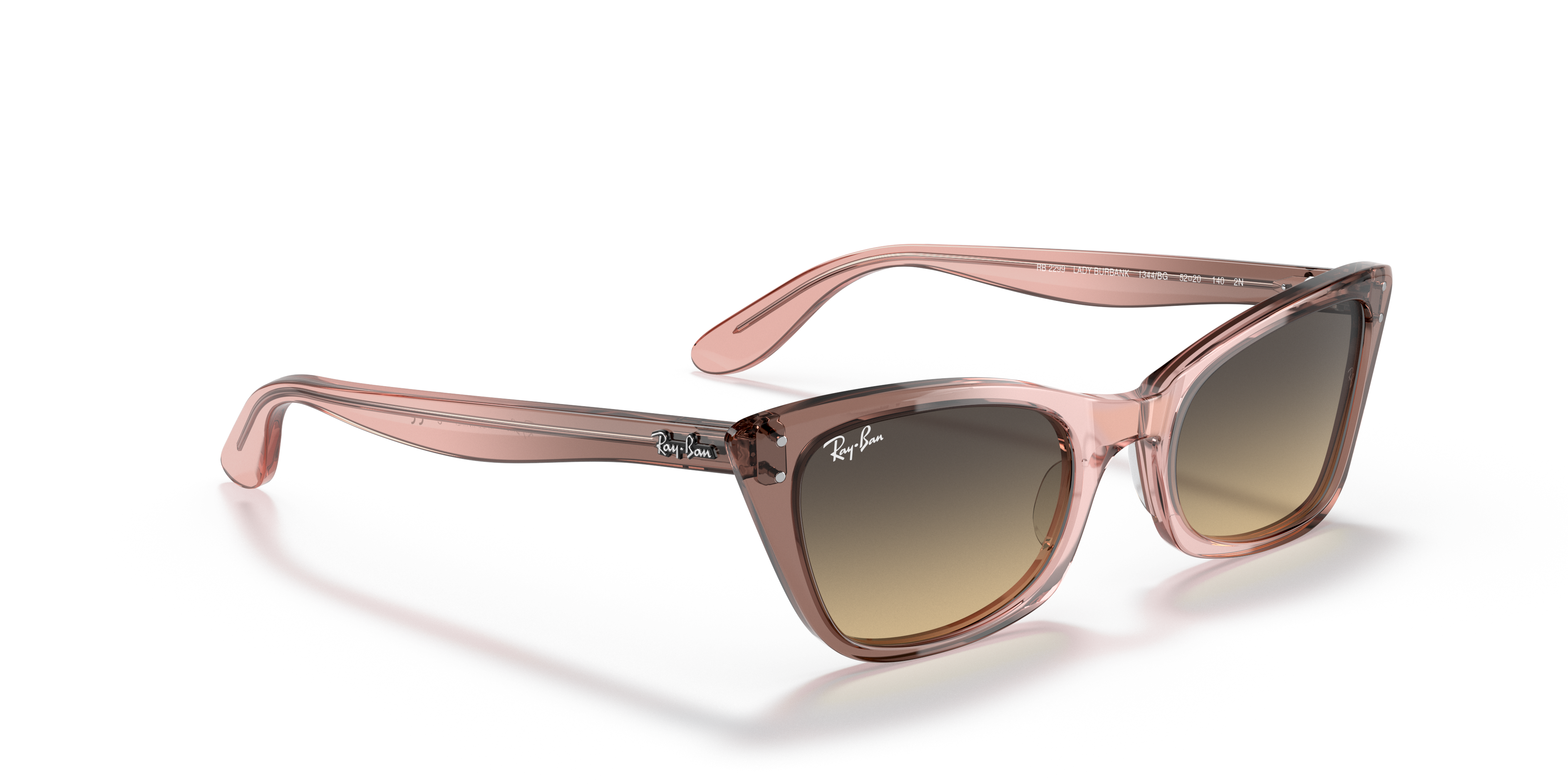 WOMEN'S SUNGLASSES RAY-BAN RB 2299 LADY BURBANK 901/31 BLACK CALIBER 52 