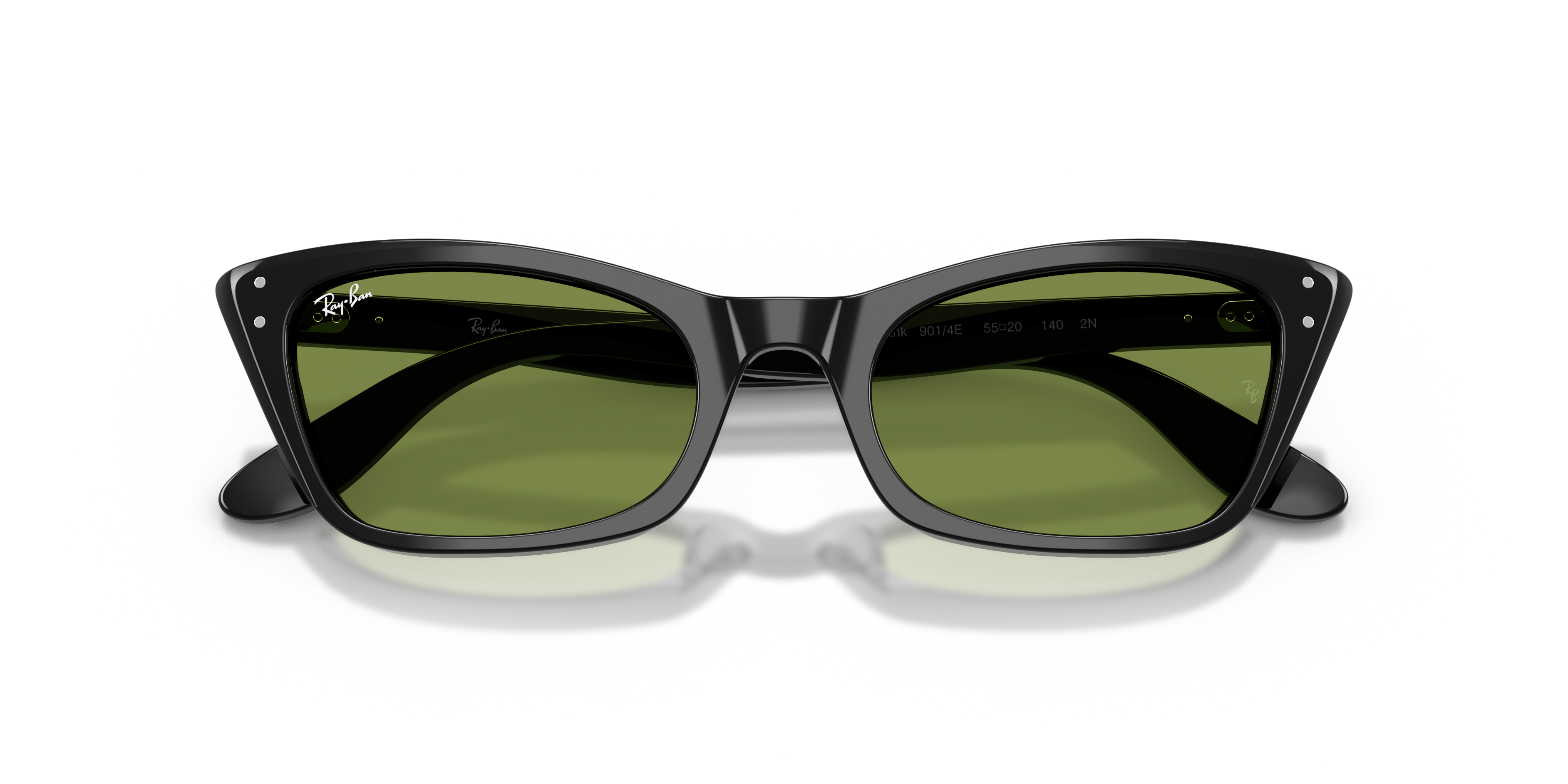 WOMEN'S SUNGLASSES RAY-BAN RB 2299 LADY BURBANK 901/31 BLACK CALIBER 52 