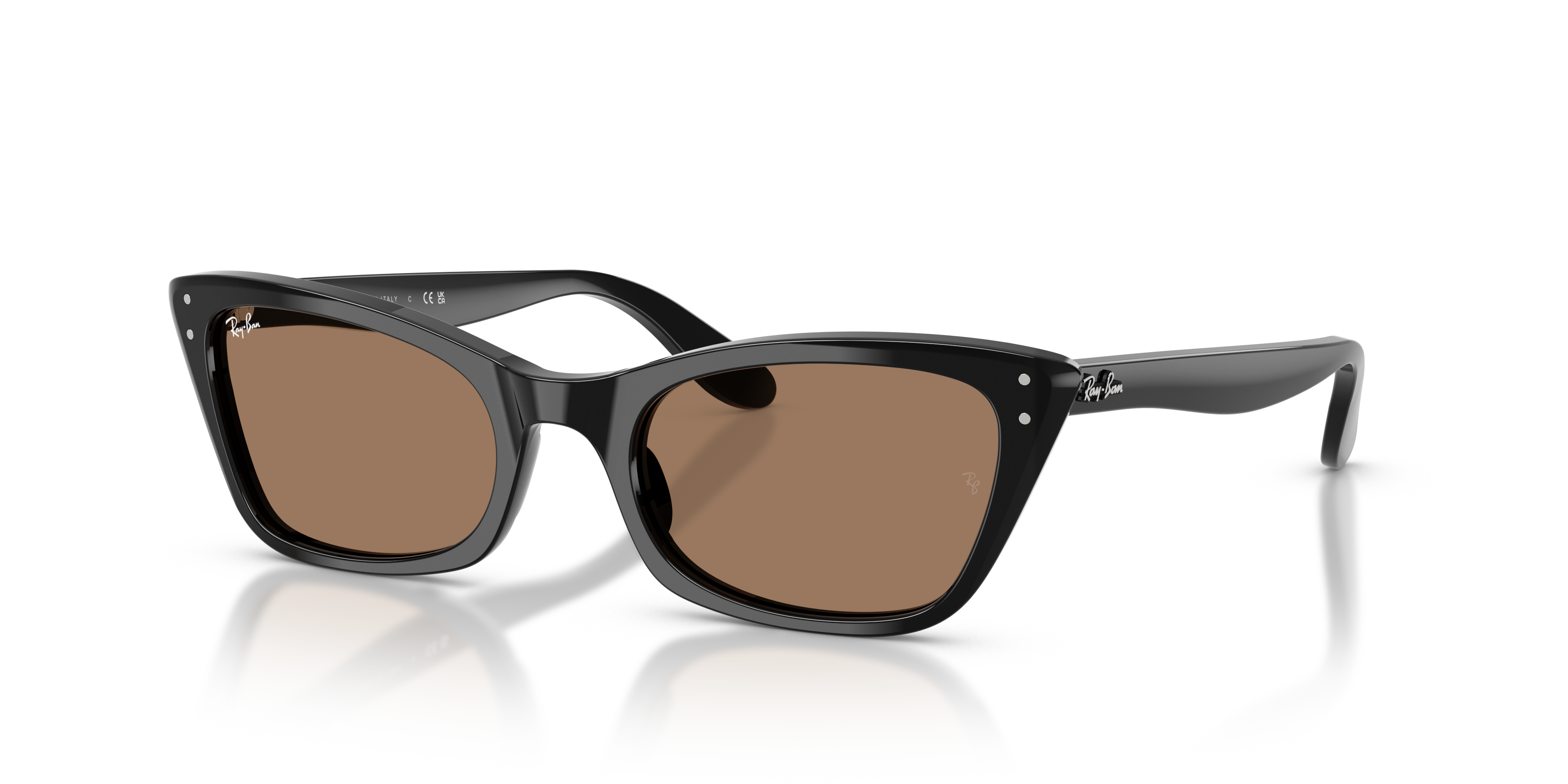 WOMEN'S SUNGLASSES RAY-BAN RB 2299 LADY BURBANK 901/31 BLACK CALIBER 52 