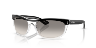 Occhiali da sole Ray-Ban Balorama neri trasparenti 0RB2489 unisex