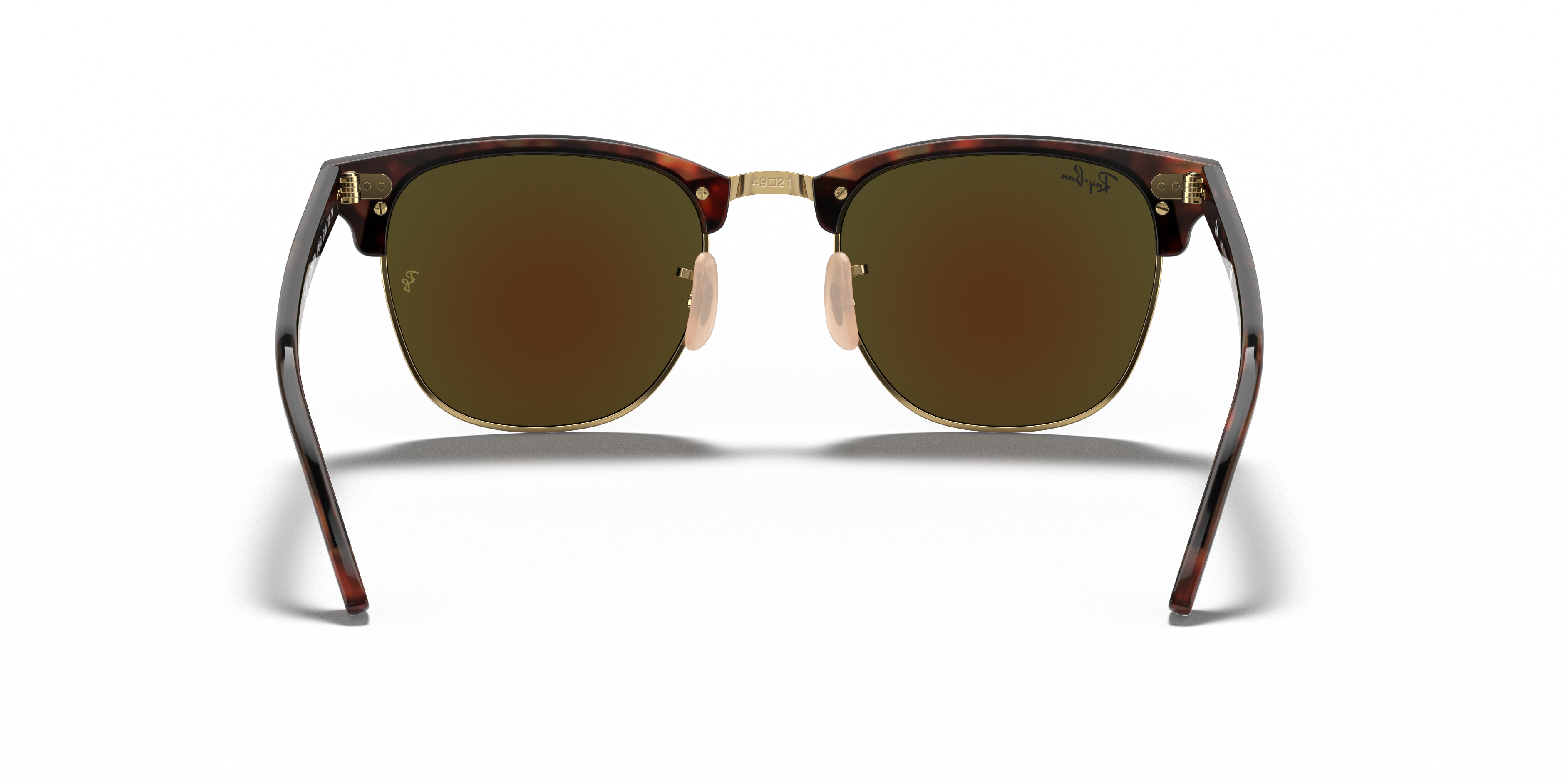 Occhiali da Sole Ray-Ban Clubmaster Marroni Originali - Modello 0RB301