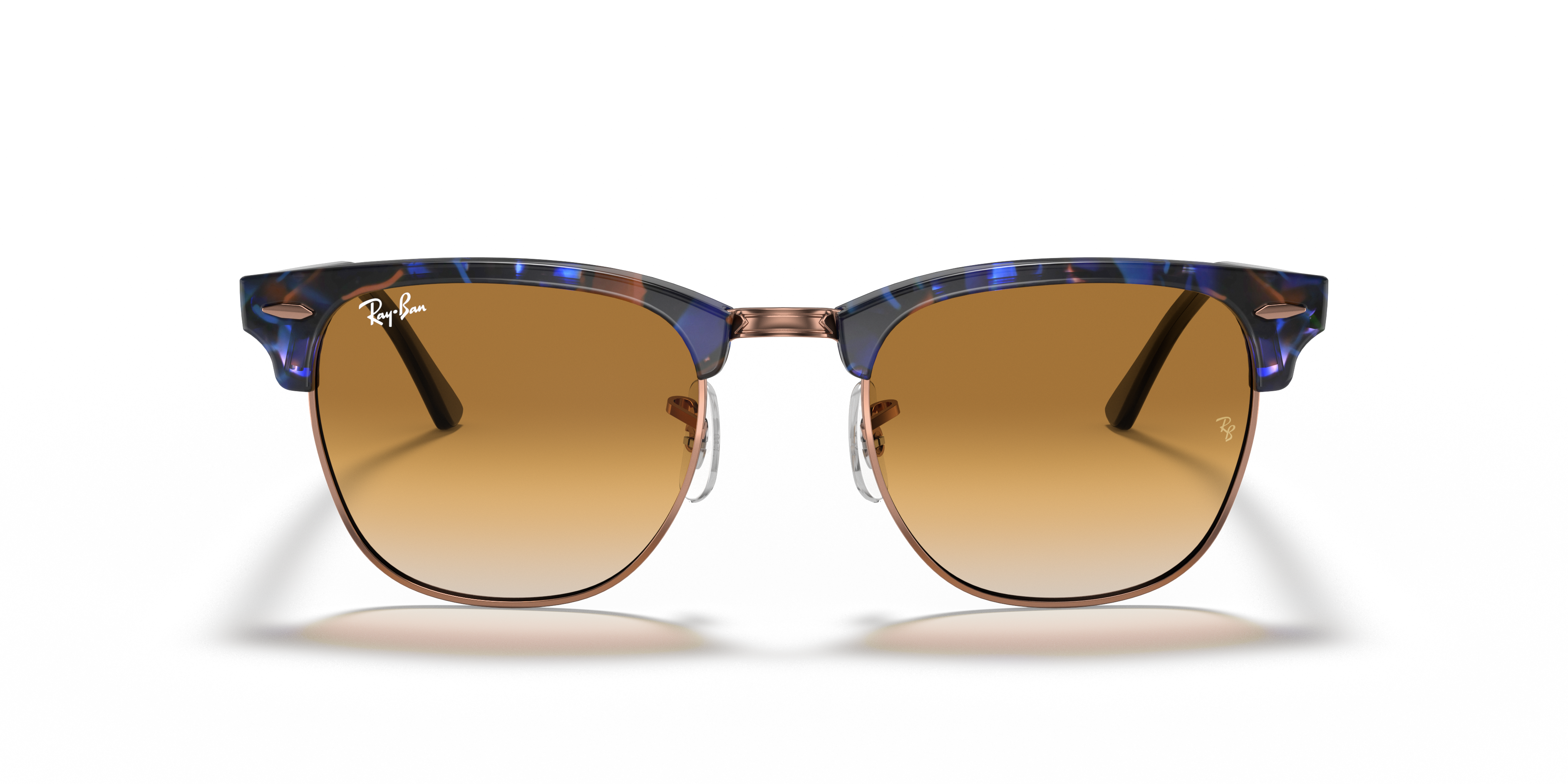Occhiali da Sole Ray-Ban Clubmaster Marroni Originali - Modello 0RB301