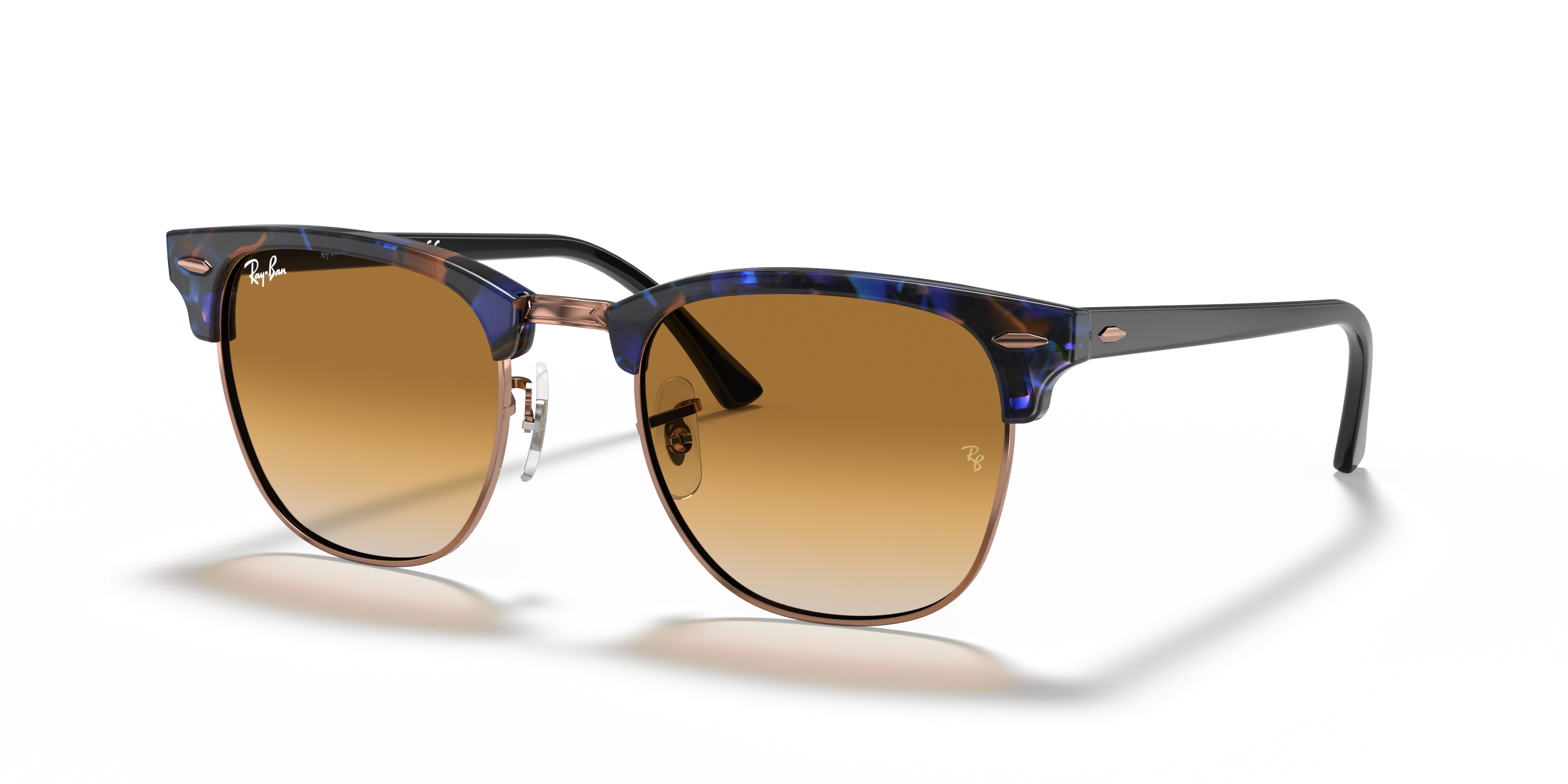Occhiali da Sole Ray-Ban Clubmaster Marroni Originali - Modello 0RB301