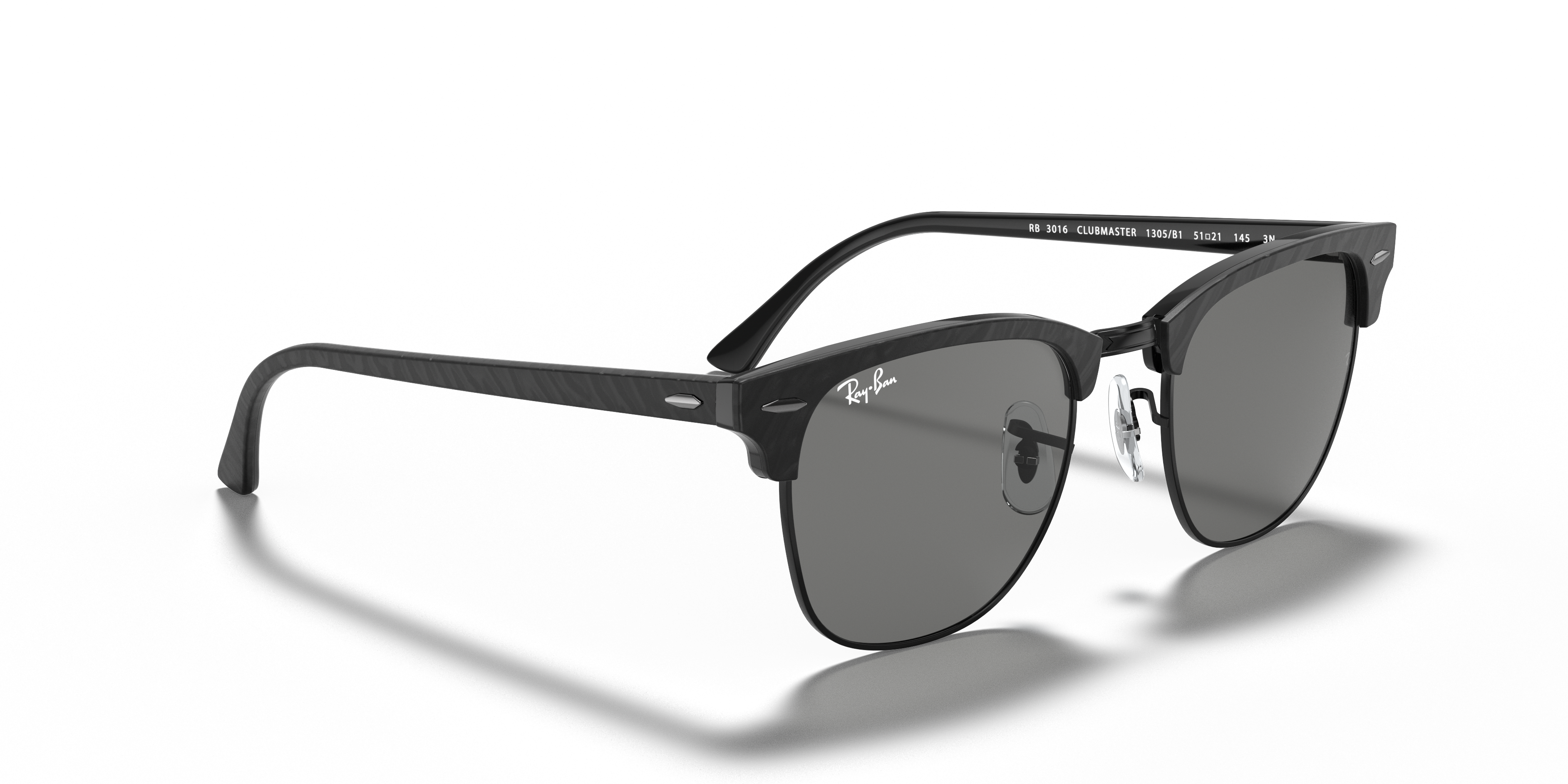 Occhiali da Sole Ray-Ban Clubmaster Marroni Originali - Modello 0RB301