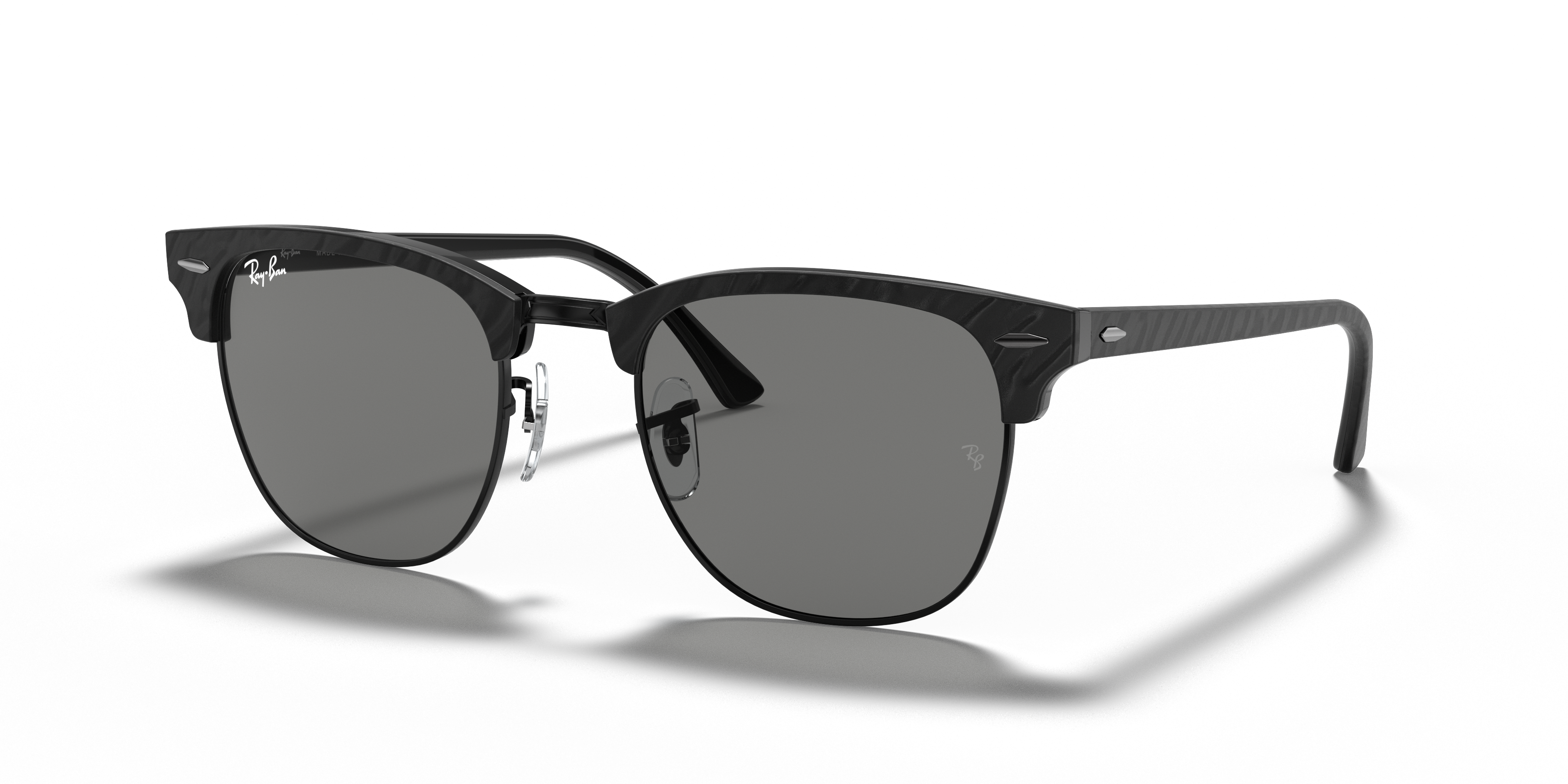 Occhiali da Sole Ray-Ban Clubmaster Marroni Originali - Modello 0RB301