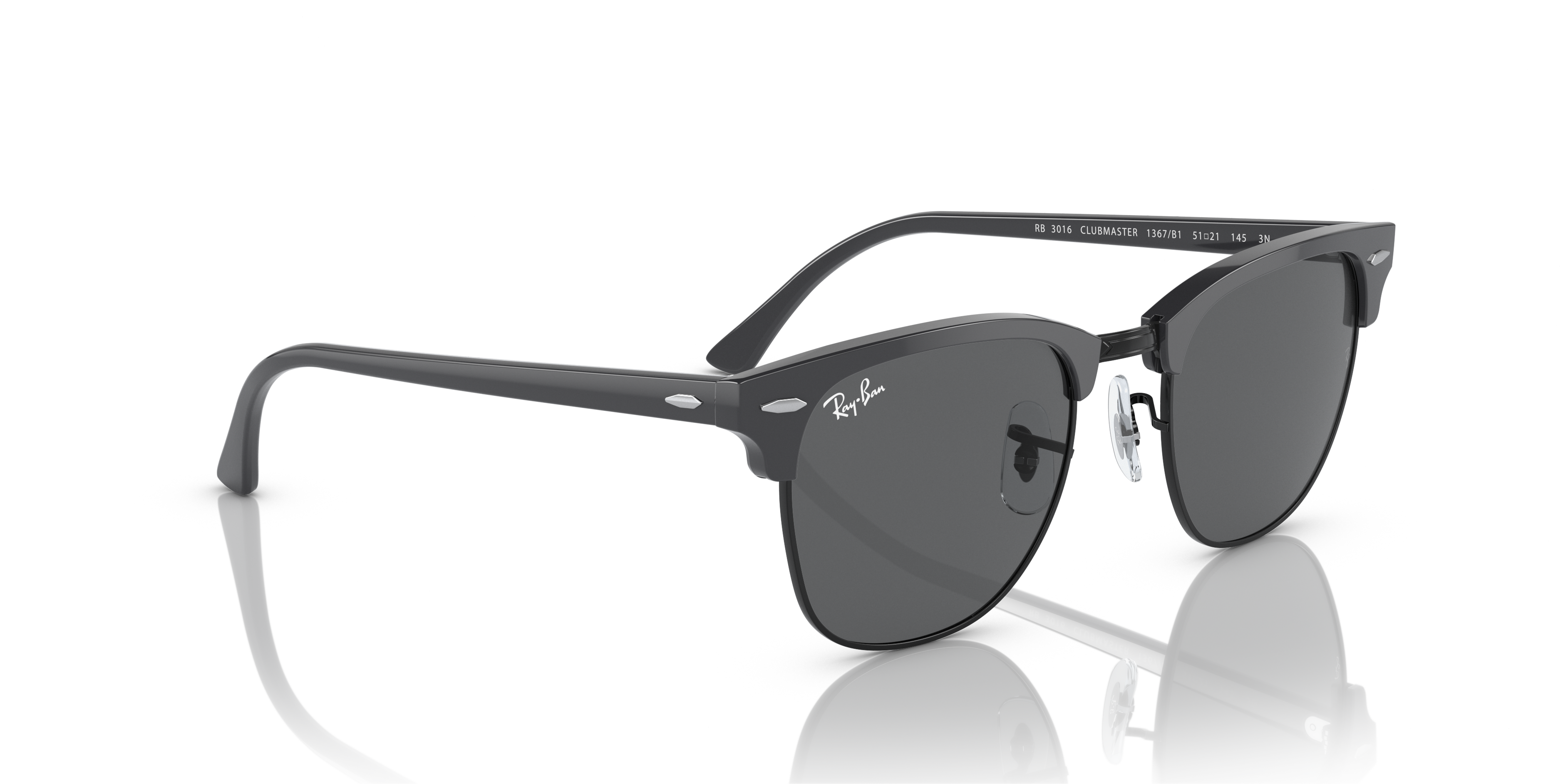 Occhiali da Sole Ray-Ban Clubmaster Marroni Originali - Modello 0RB301