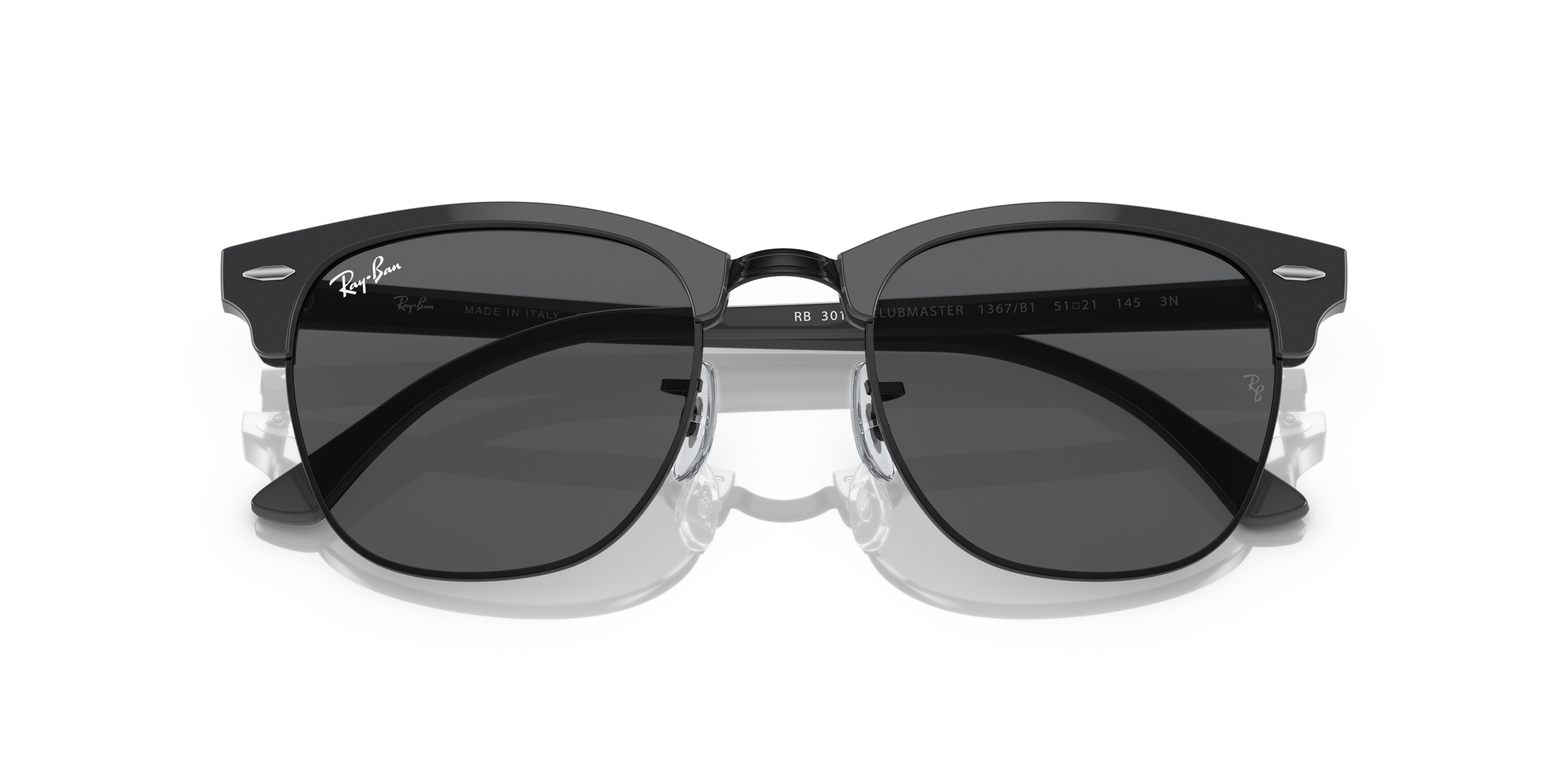 Occhiali da Sole Ray-Ban Clubmaster Marroni Originali - Modello 0RB301