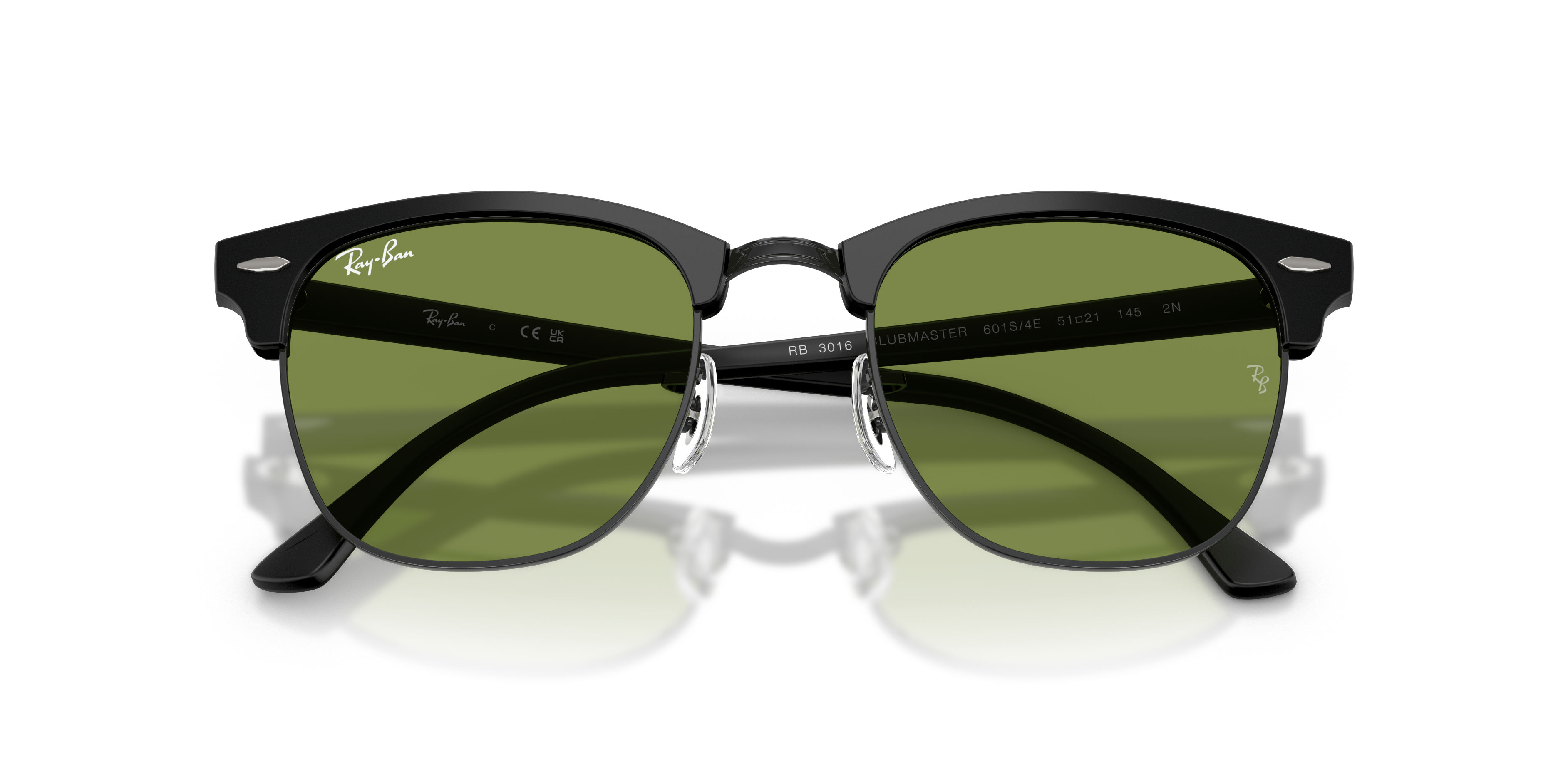 Occhiali da Sole Ray-Ban Clubmaster Marroni Originali - Modello 0RB301