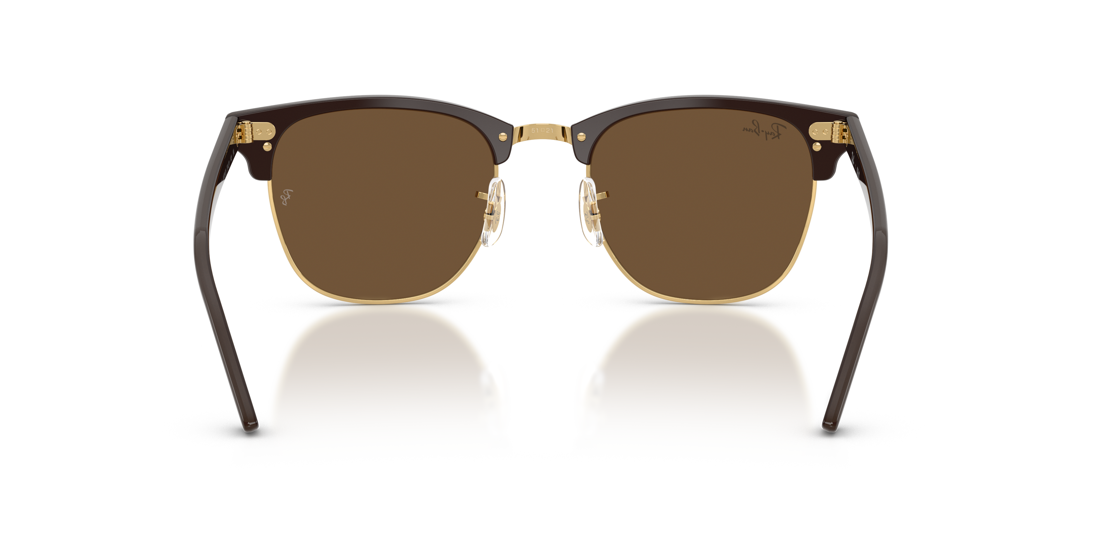 Occhiali da Sole Ray-Ban Clubmaster Marroni Originali - Modello 0RB301