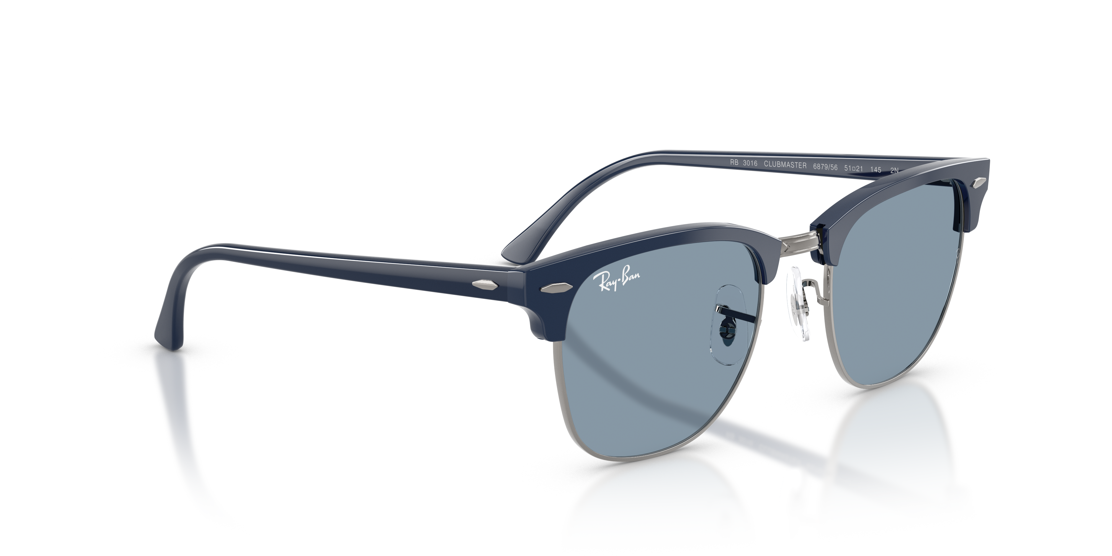 Occhiali da Sole Ray-Ban Clubmaster Marroni Originali - Modello 0RB301