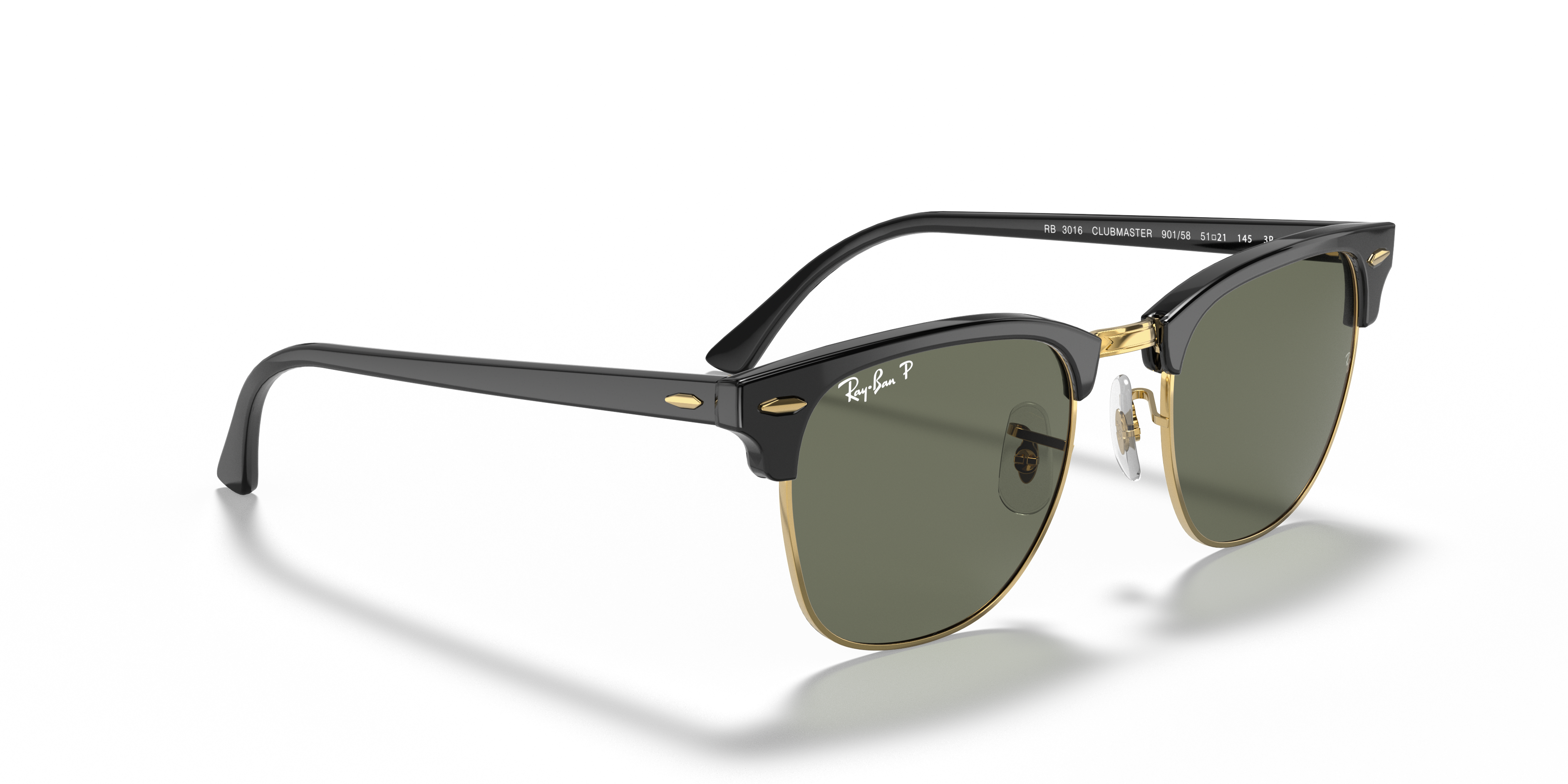 Occhiali da Sole Ray-Ban Clubmaster Marroni Originali - Modello 0RB301