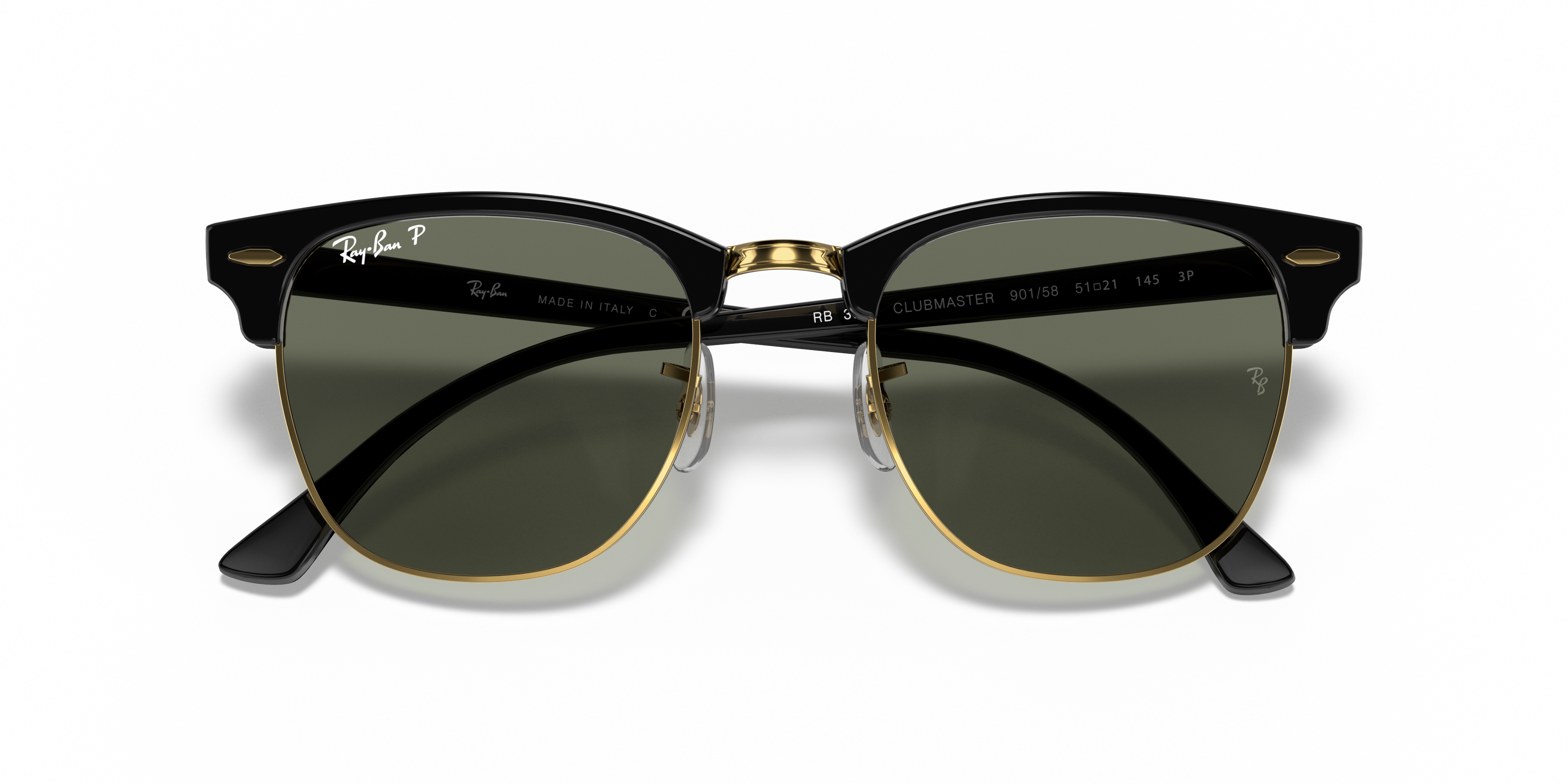 Occhiali da Sole Ray-Ban Clubmaster Marroni Originali - Modello 0RB301