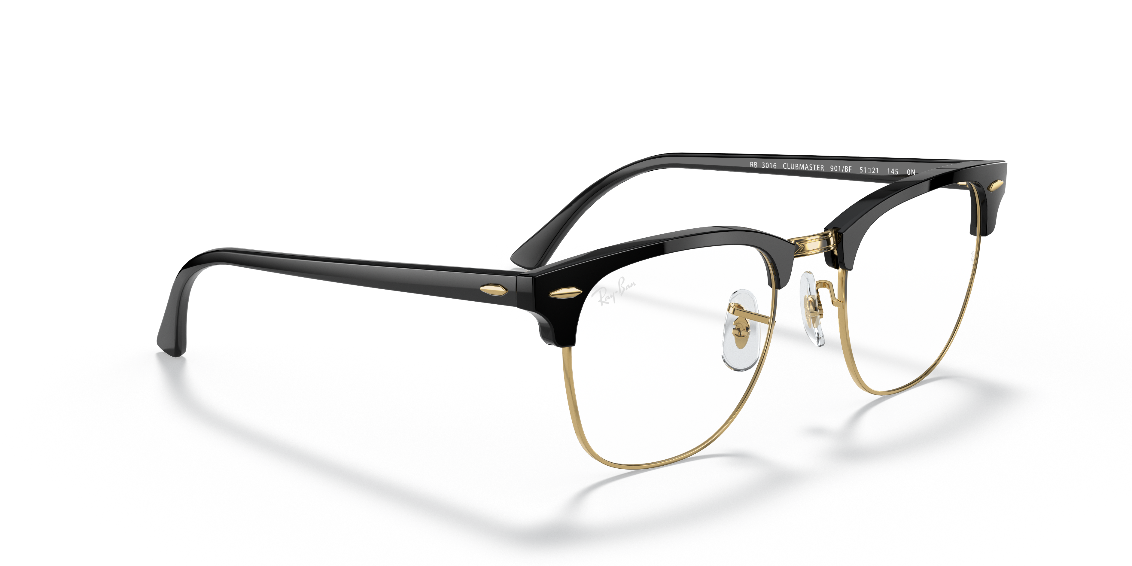 Occhiali da Sole Ray-Ban Clubmaster Marroni Originali - Modello 0RB301