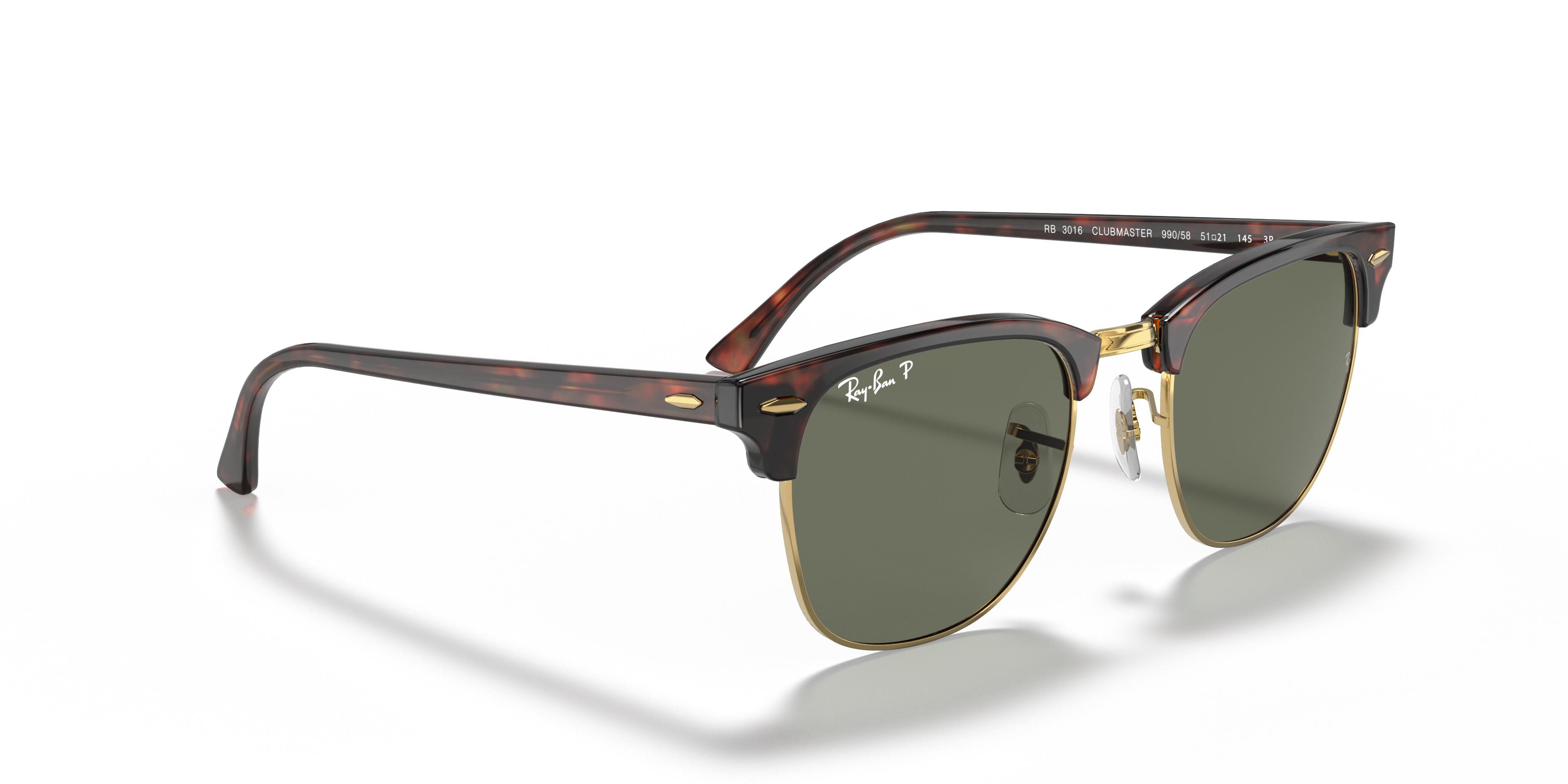 Occhiali da Sole Ray-Ban Clubmaster Marroni Originali - Modello 0RB301