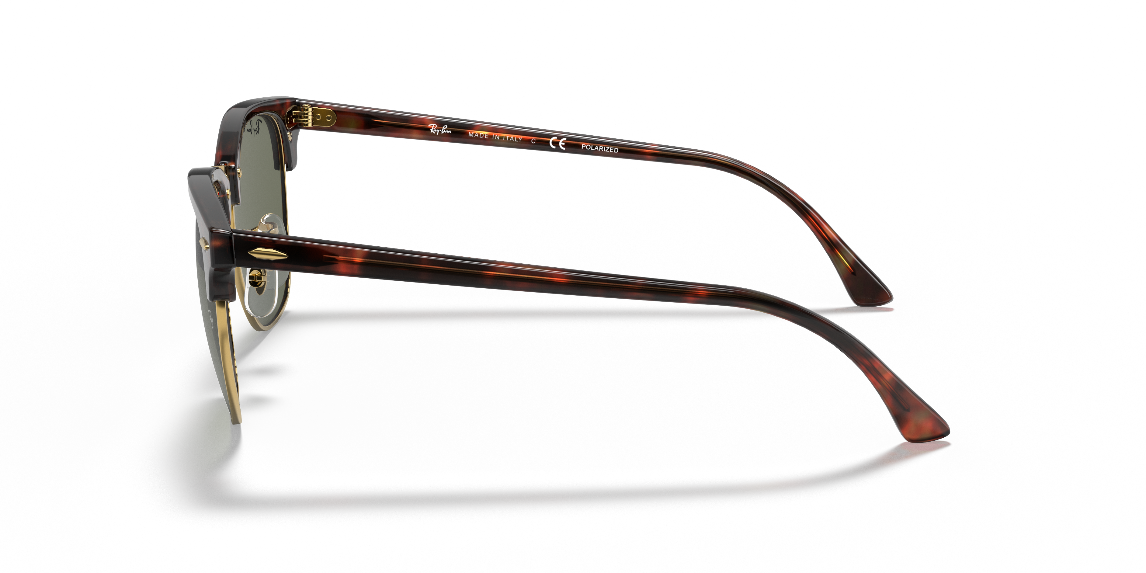 Occhiali da Sole Ray-Ban Clubmaster Marroni Originali - Modello 0RB301