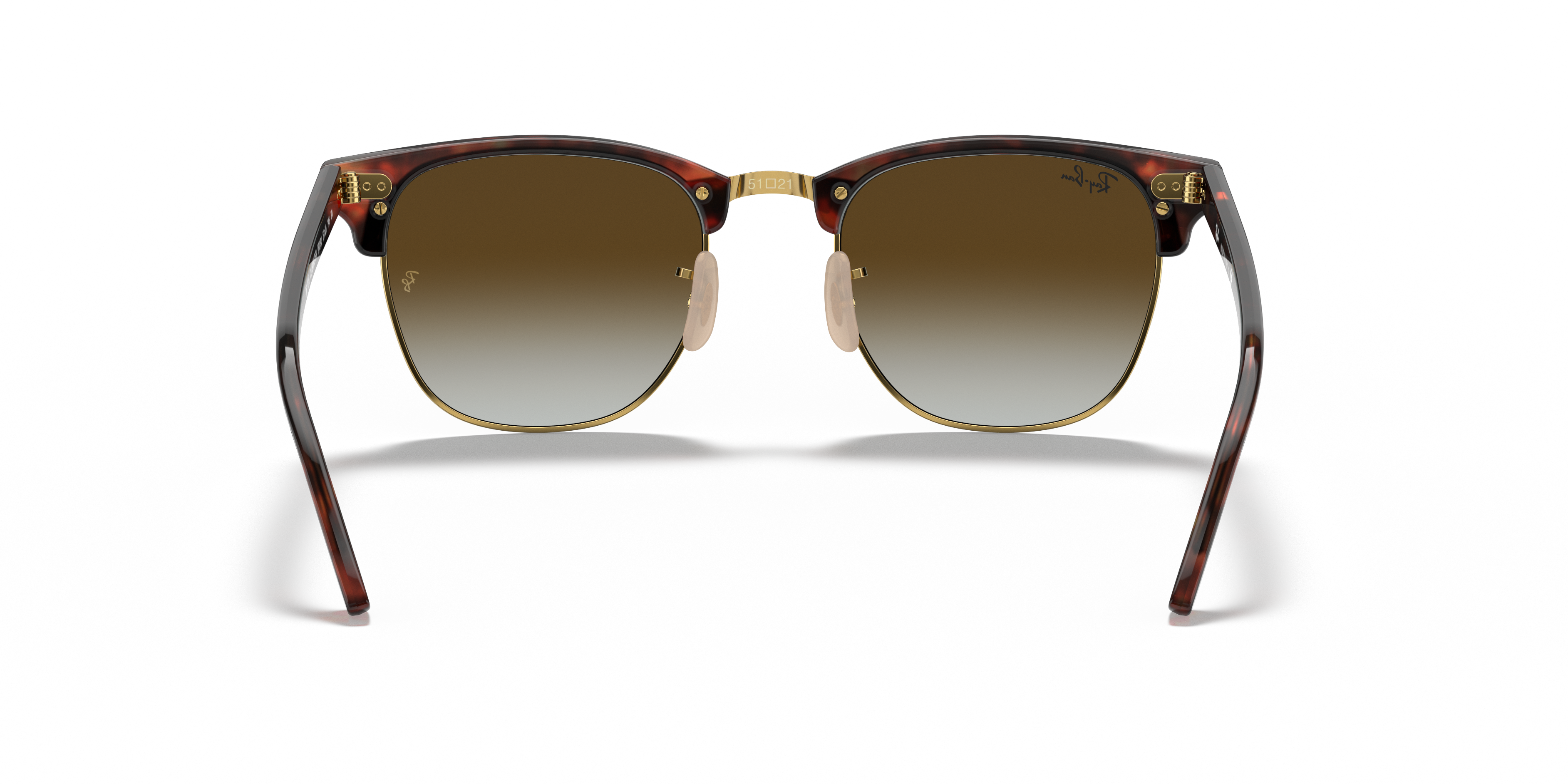 Occhiali da Sole Ray-Ban Clubmaster Marroni Originali - Modello 0RB301