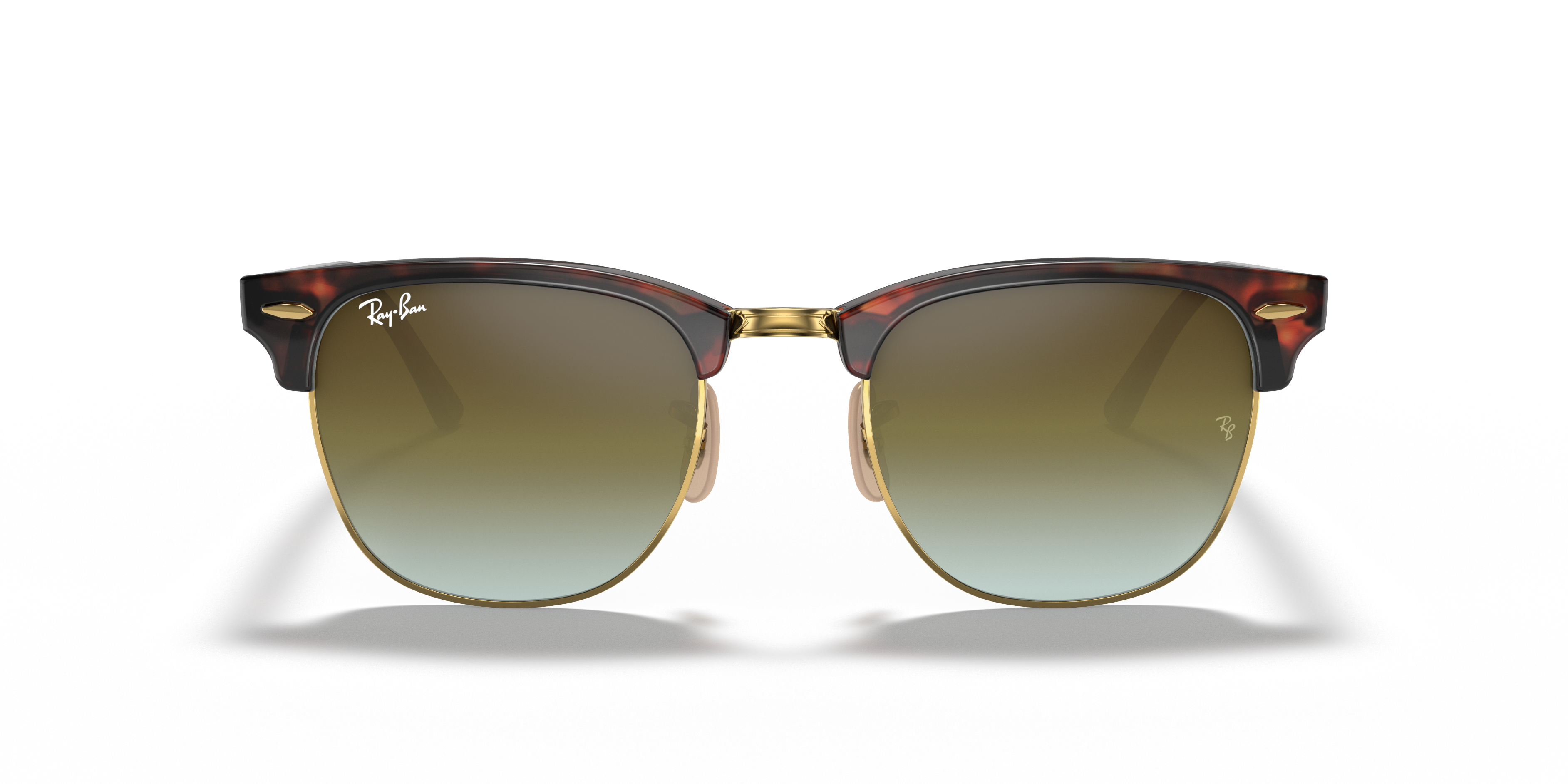 Occhiali da Sole Ray-Ban Clubmaster Marroni Originali - Modello 0RB301