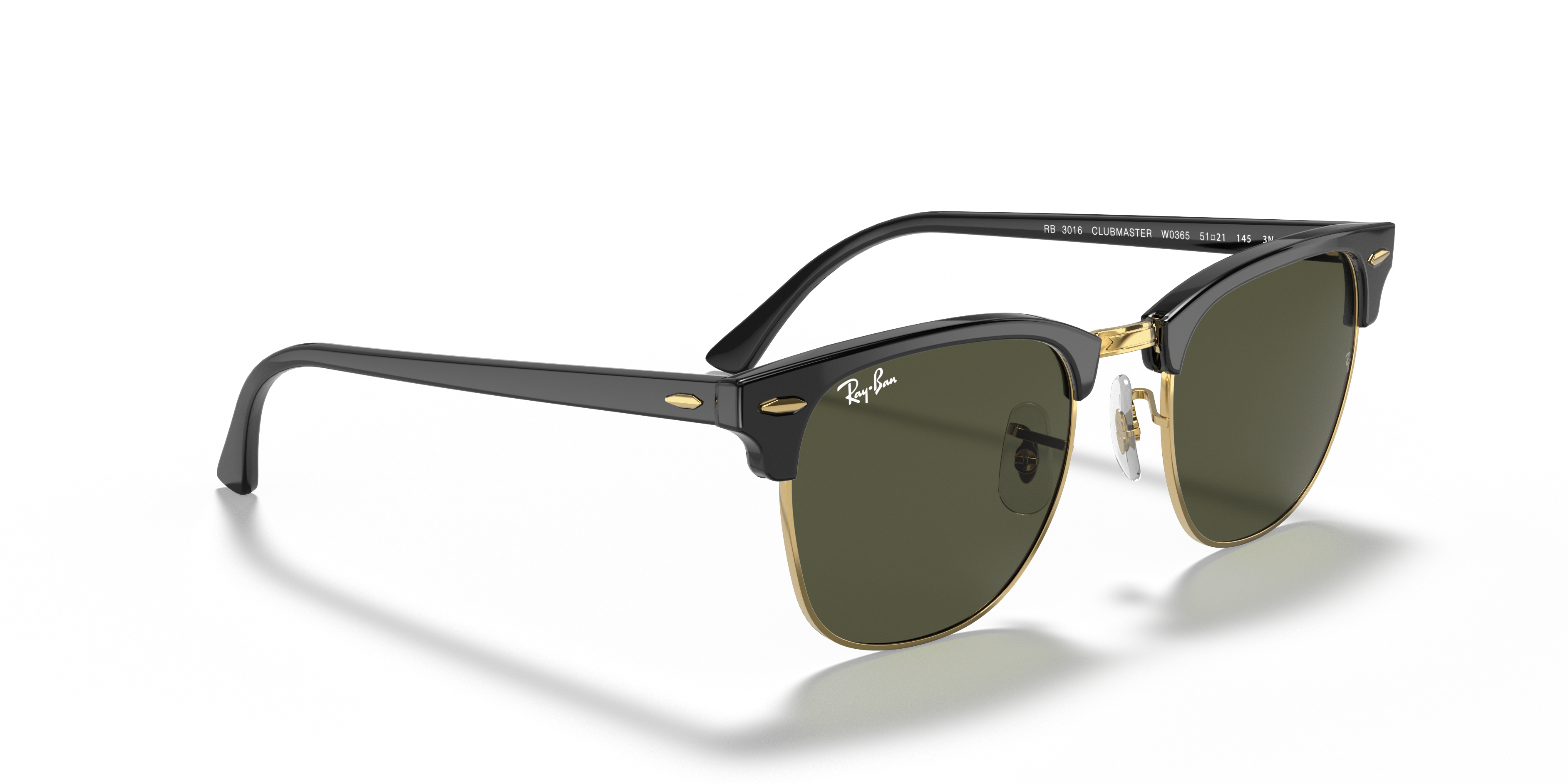 Occhiali da Sole Ray-Ban Clubmaster Marroni Originali - Modello 0RB301