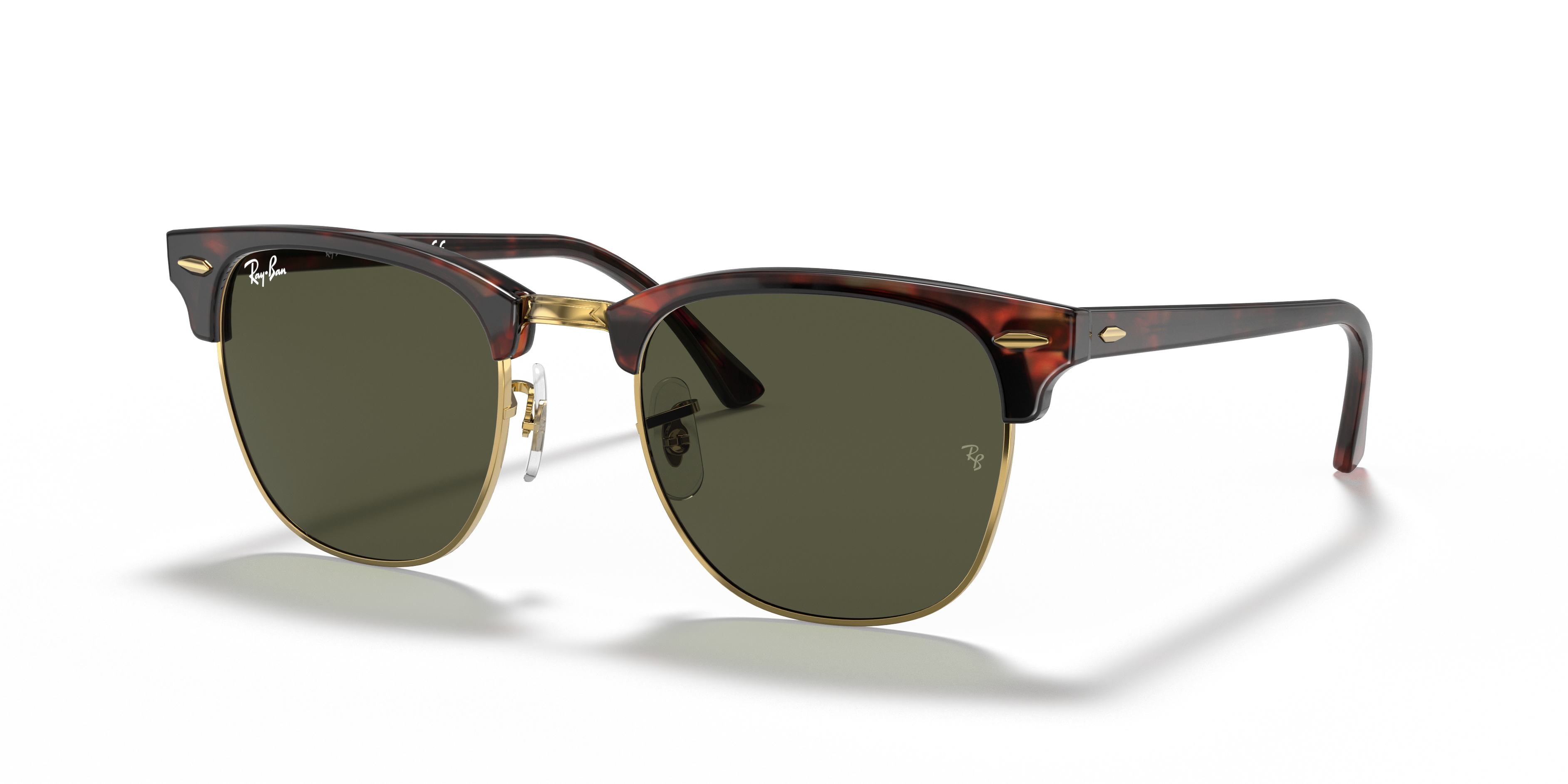 Occhiali da Sole Ray-Ban Clubmaster Marroni Originali - Modello 0RB301