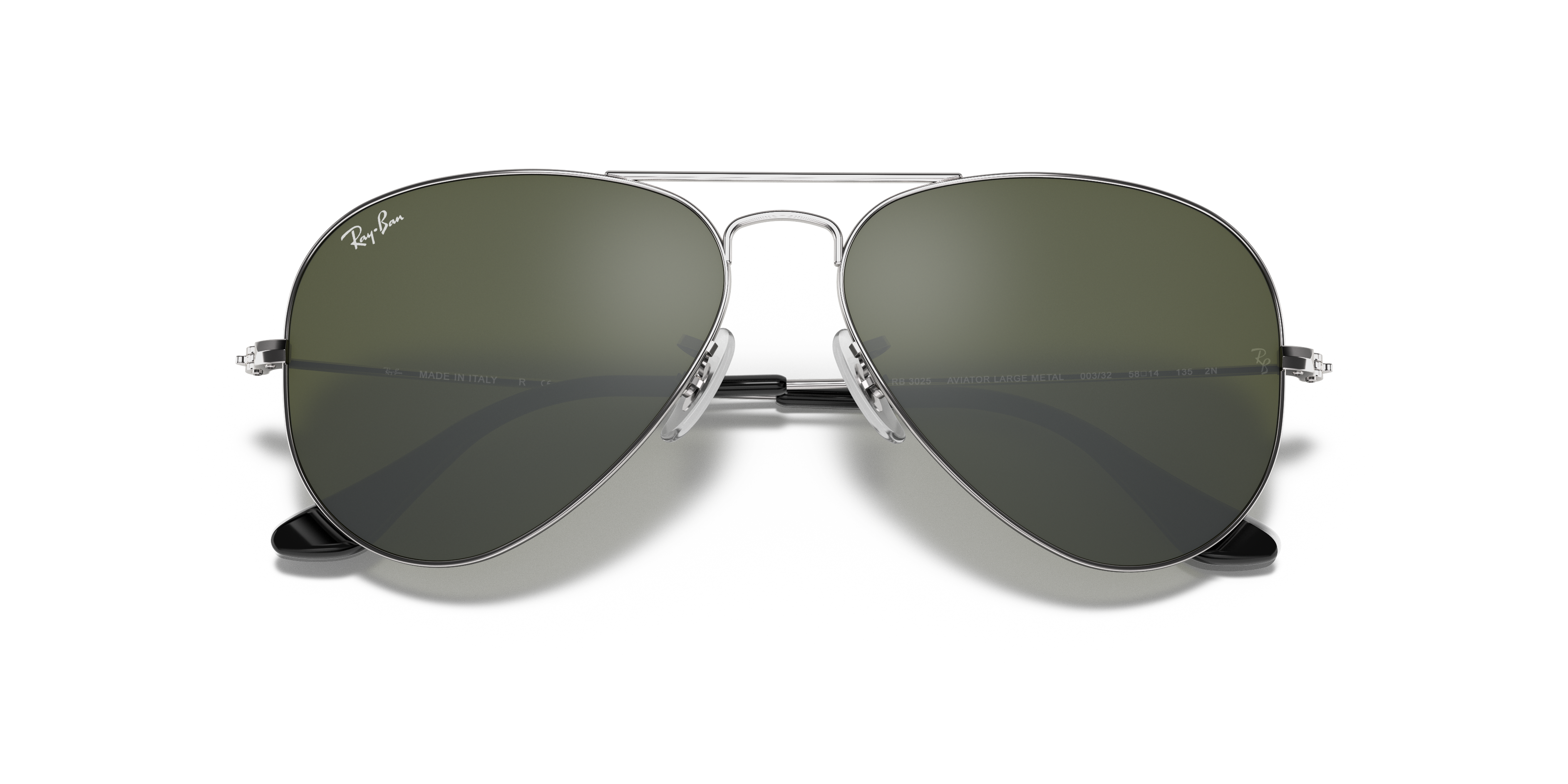 Occhiali da Sole Ray-Ban Aviator Gunmetal | Originali Modello 3025