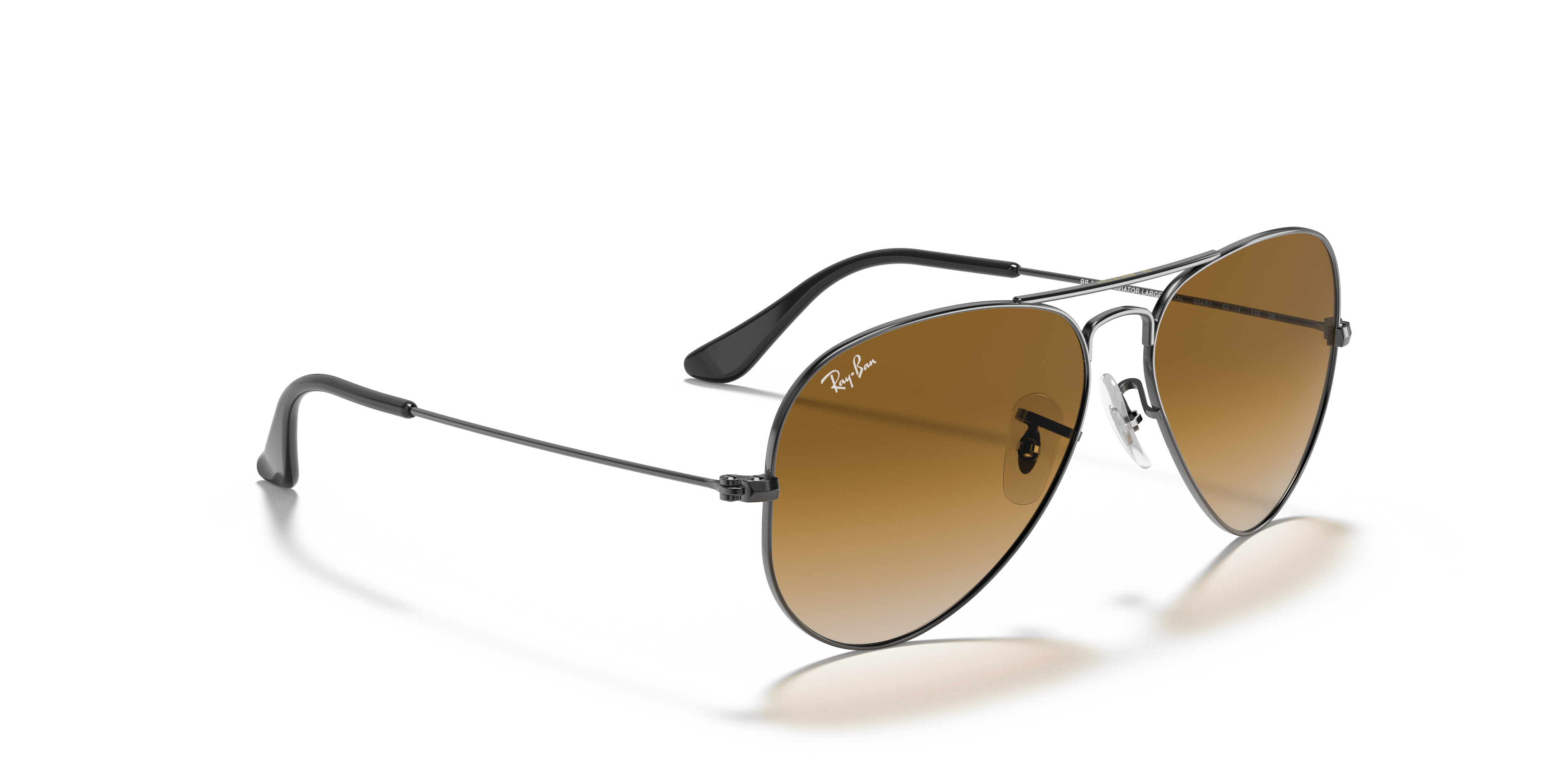 Occhiali da Sole Ray-Ban Aviator Gunmetal | Originali Modello 3025