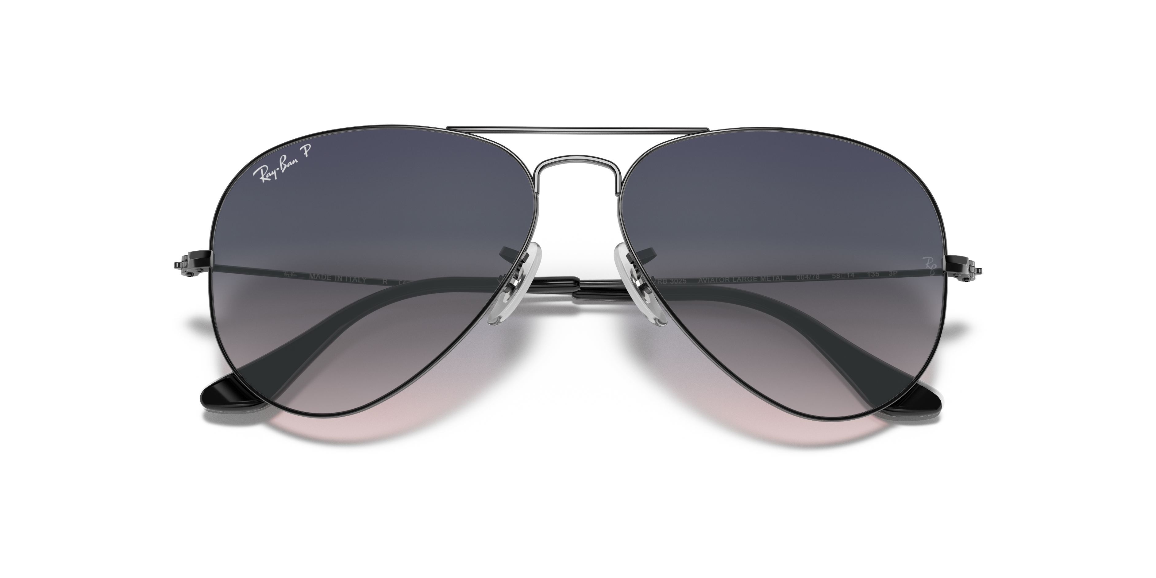 Occhiali da Sole Ray-Ban Aviator Gunmetal | Originali Modello 3025