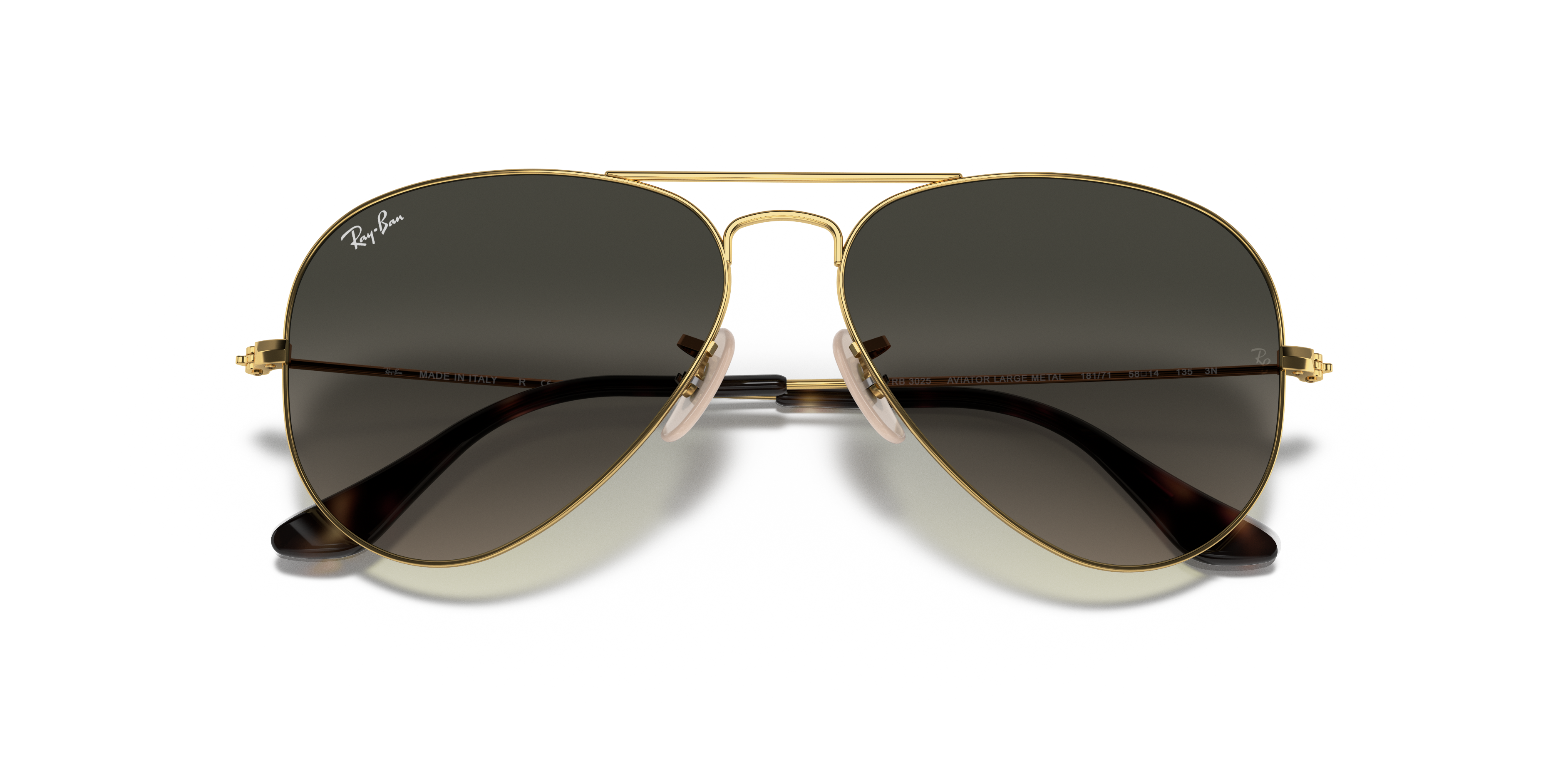 Occhiali da Sole Ray-Ban Aviator Gunmetal | Originali Modello 3025