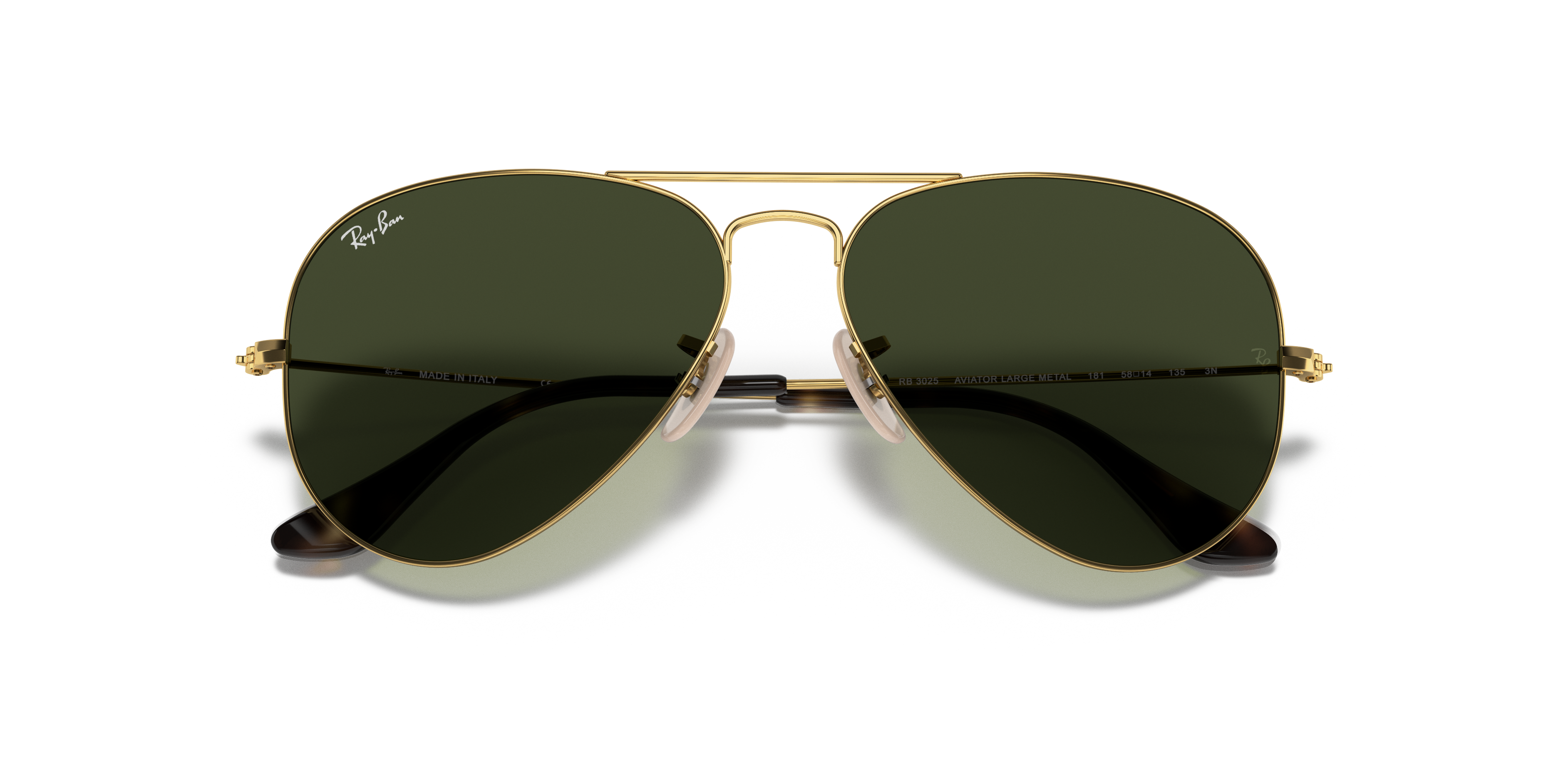 Occhiali da Sole Ray-Ban Aviator Gunmetal | Originali Modello 3025