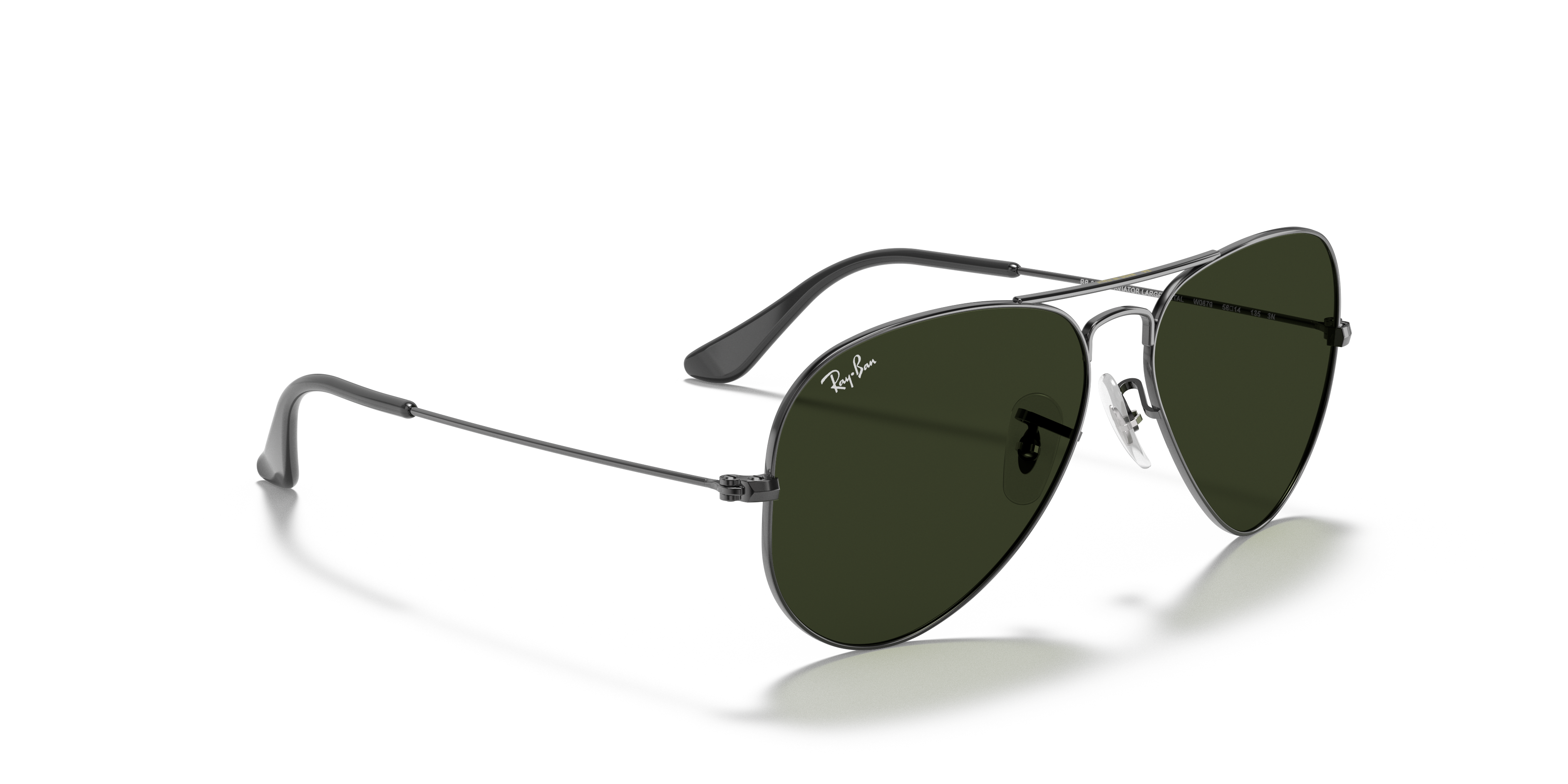 Occhiali da Sole Ray-Ban Aviator Gunmetal | Originali Modello 3025