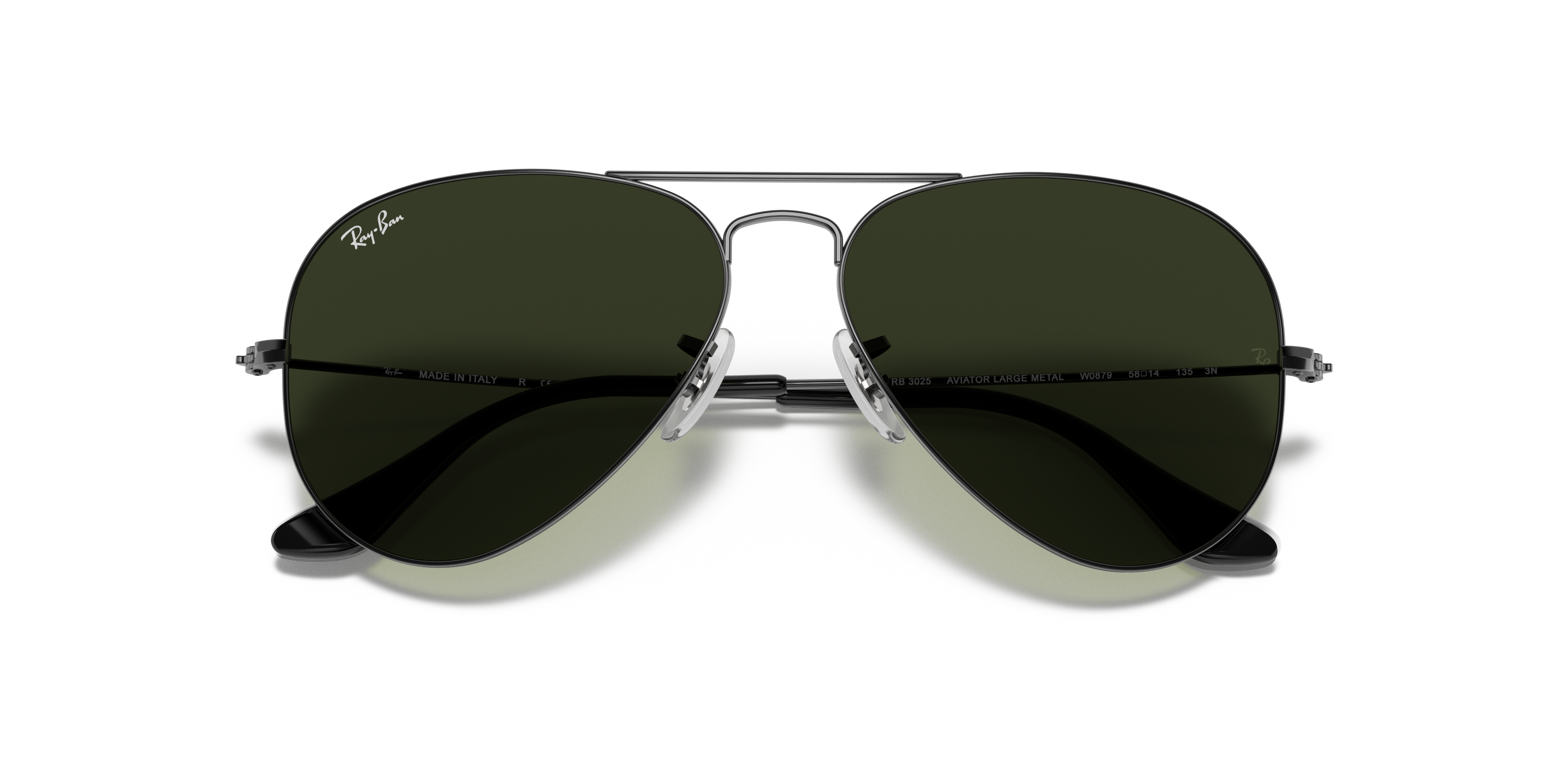 Occhiali da Sole Ray-Ban Aviator Gunmetal | Originali Modello 3025
