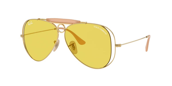 Occhiali da Sole Ray-Ban The Shooter Arista Gold - Modello 0RB3138M