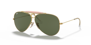 Occhiali da Sole Ray-Ban Shooter Arista Gold 0RB3138 Unisex