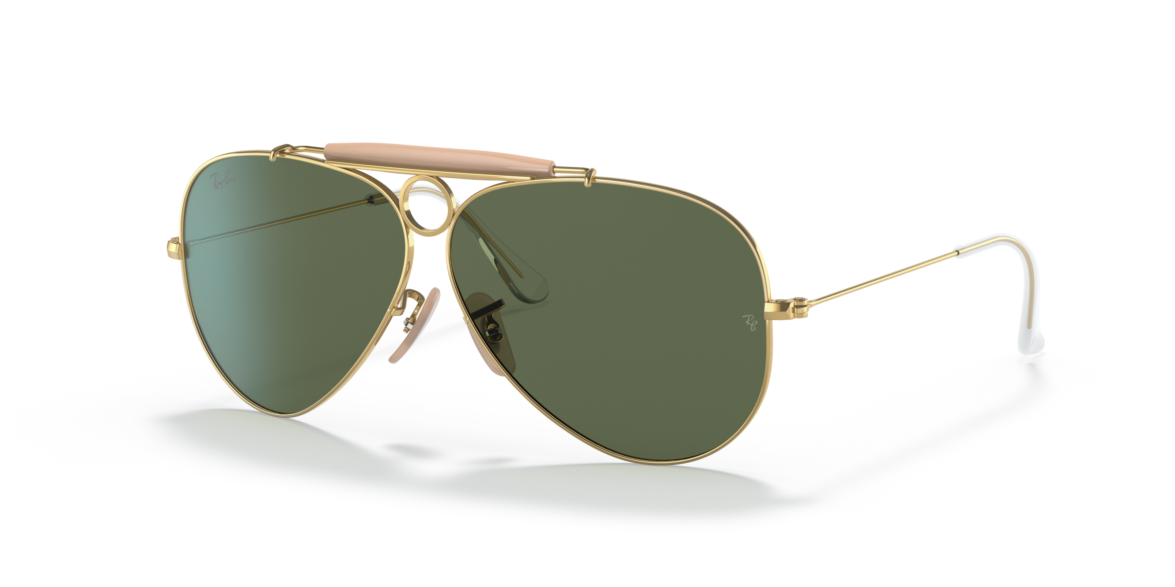 Occhiali da Sole Ray-Ban Shooter Arista Gold 0RB3138 Unisex