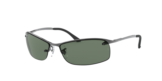 Occhiali da Sole Ray-Ban RB3183 Neri Uomo | Stile Sportivo e Protezion