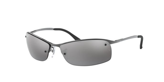 Occhiali da Sole Ray-Ban RB3183 Neri Uomo | Stile Sportivo e Protezion