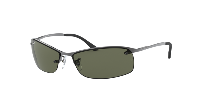 Occhiali da Sole Ray-Ban RB3183 Neri Uomo | Stile Sportivo e Protezion