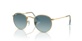 MEN'S SUNGLASSES RAY-BAN RB 3447 ROUND METAL 001 ARISTA CALIBER 47 
