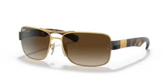 RAY-BAN RB 3522 - 001/13 ARISTA | MEN'S CALIBER 61 SUNGLASSES 